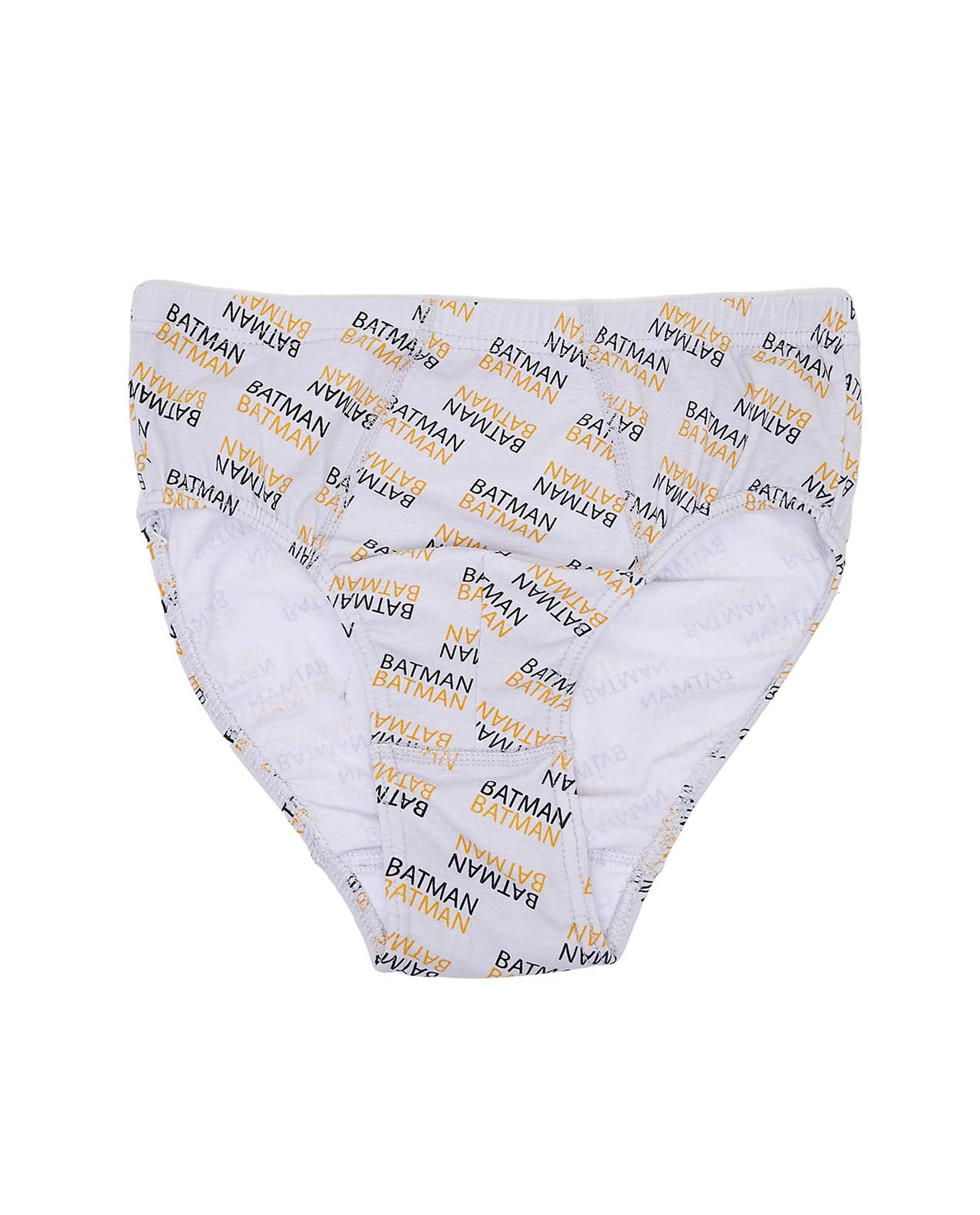 سروال داخلي بطبعة باتمان - عبوة من 3 قطع