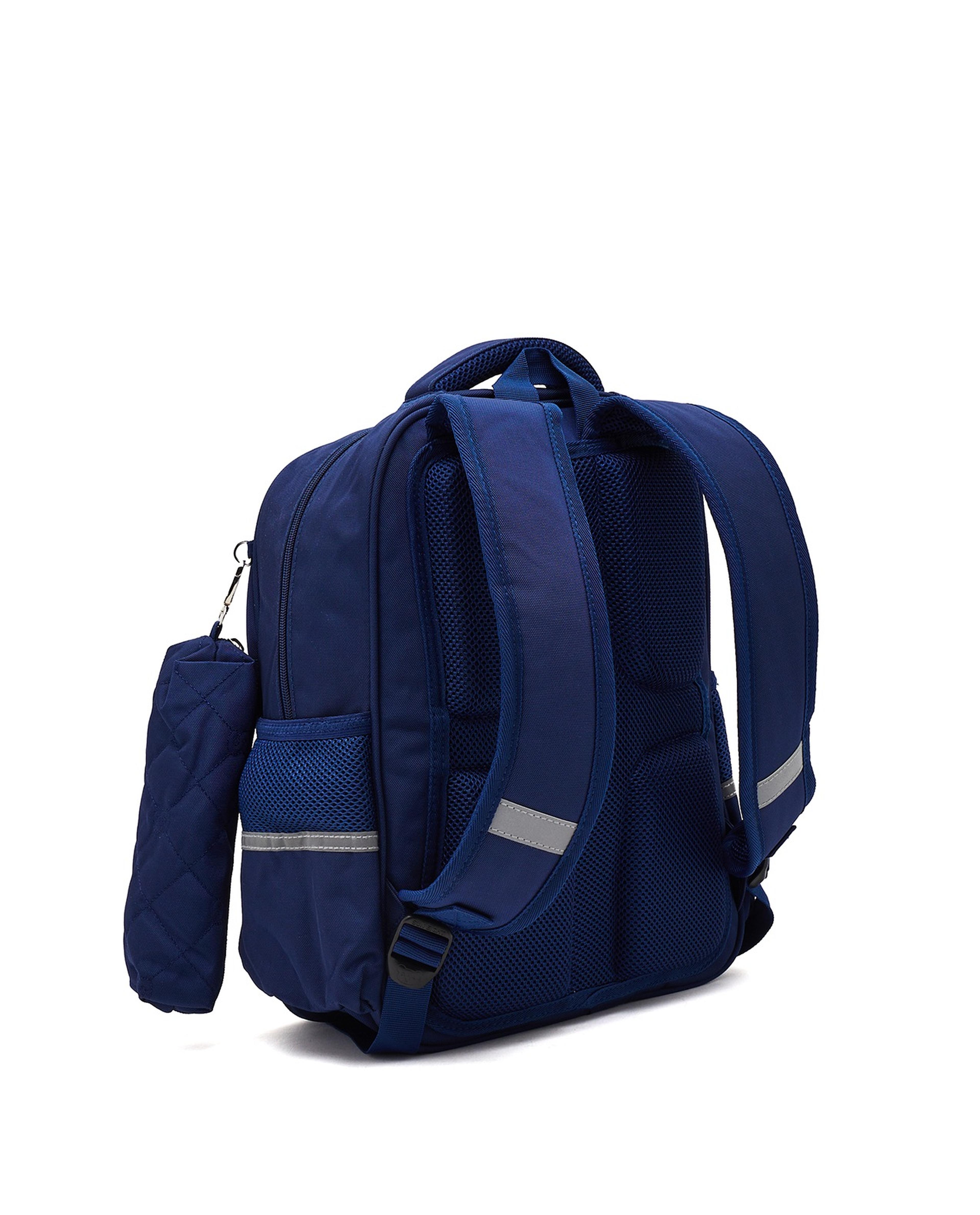 حقيبة ظهر مع مقلمة أقلام رصاص