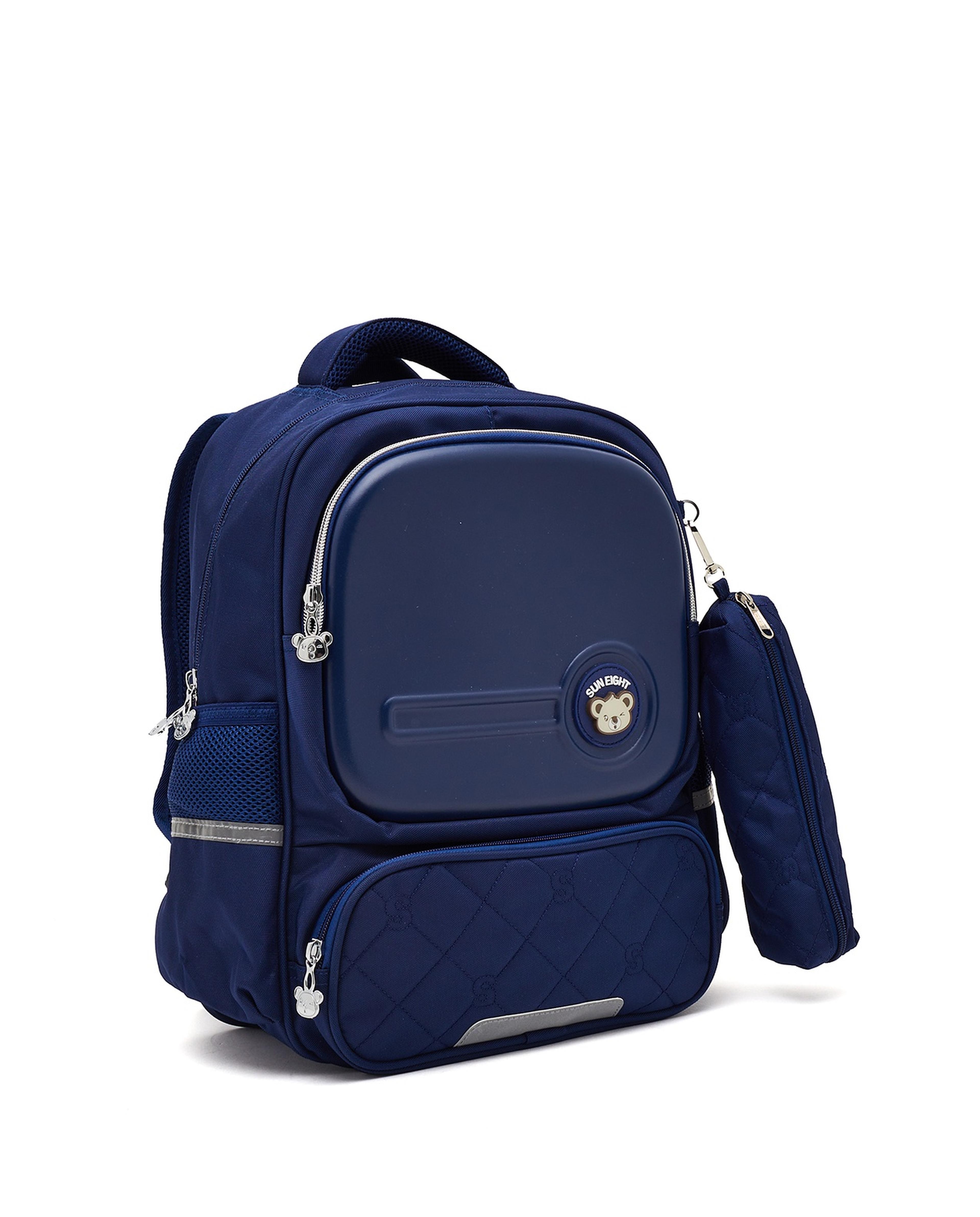 حقيبة ظهر مع مقلمة أقلام رصاص