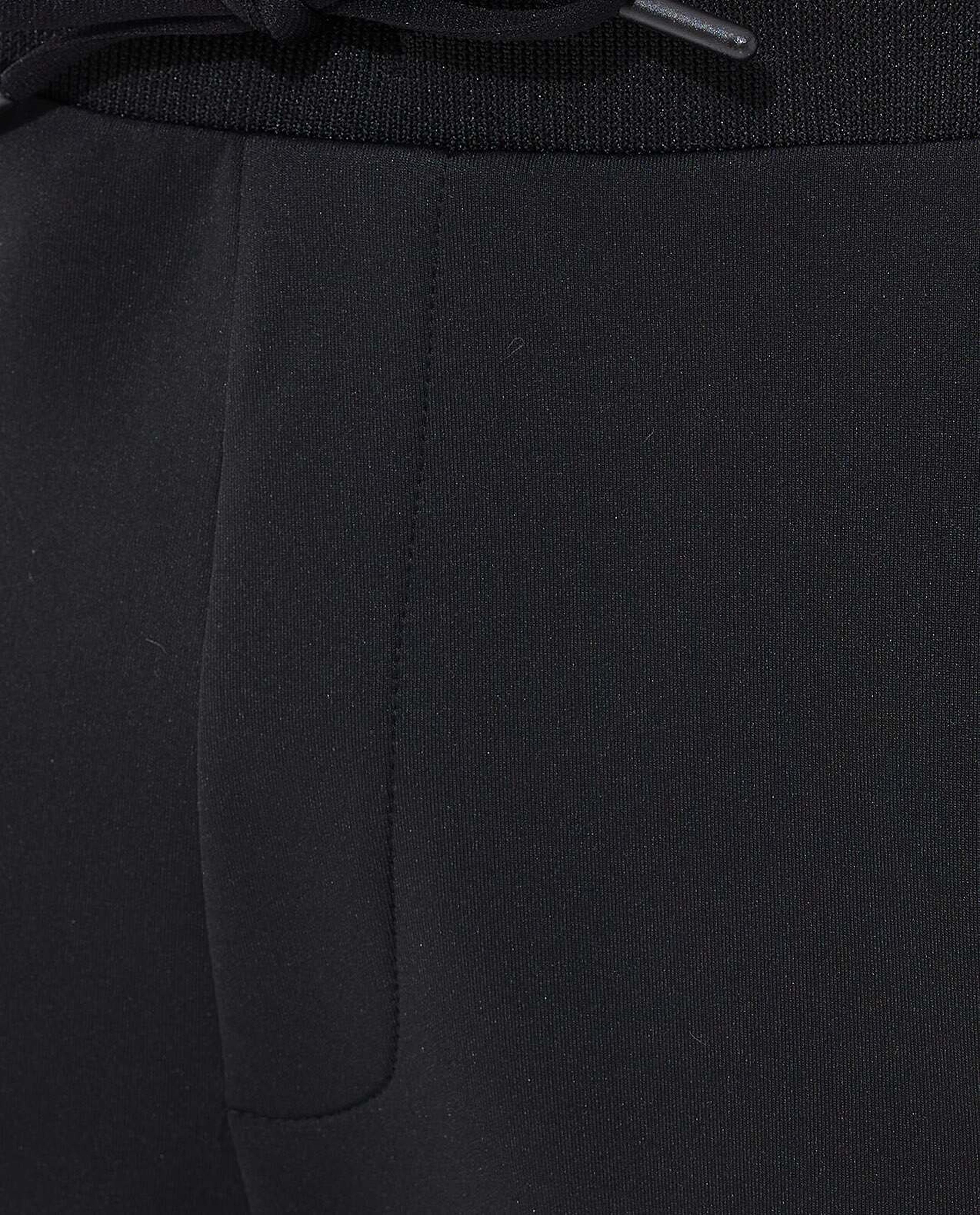 Print Detail Track Pants with Drawstring Waist