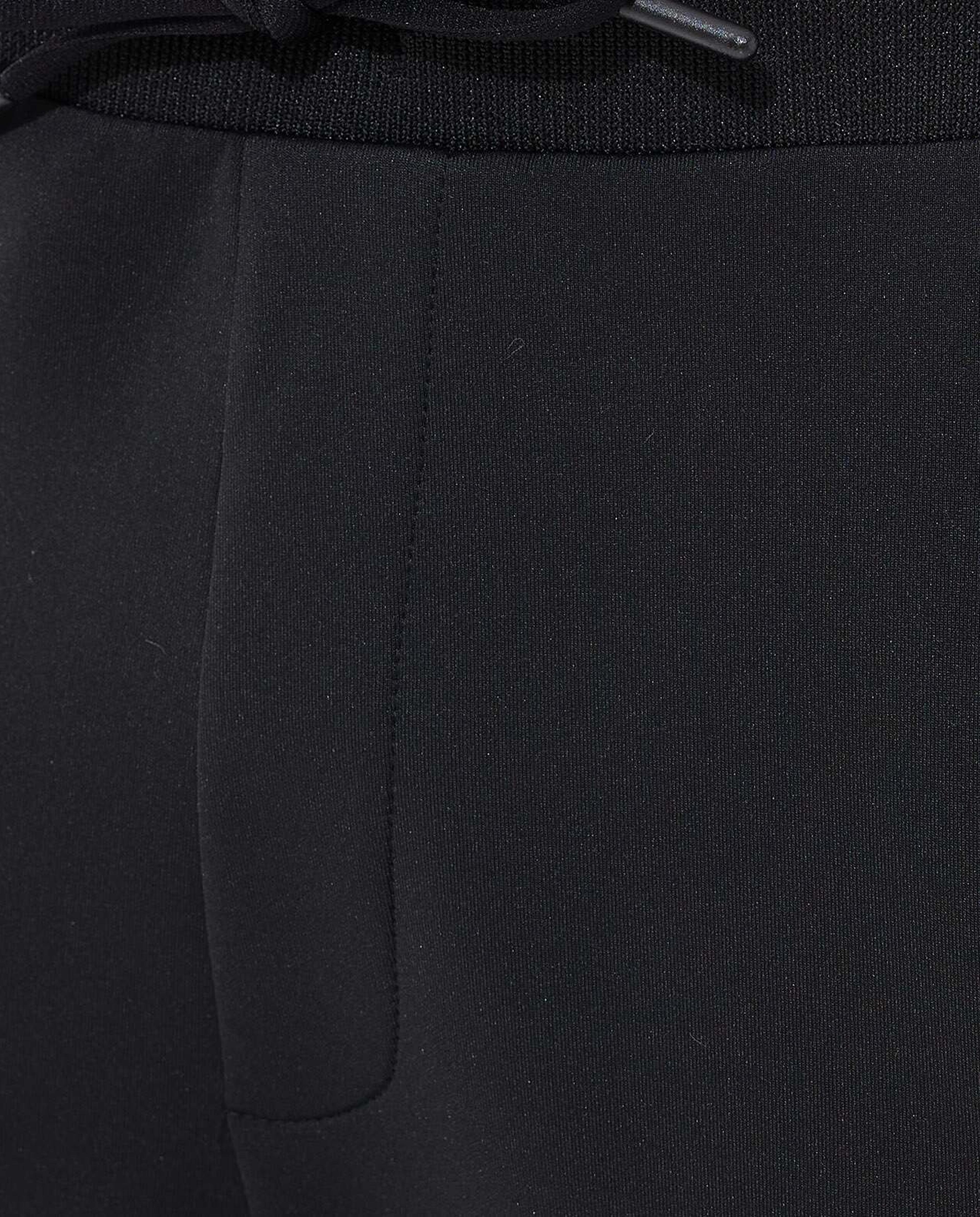 Print Detail Track Pants with Drawstring Waist