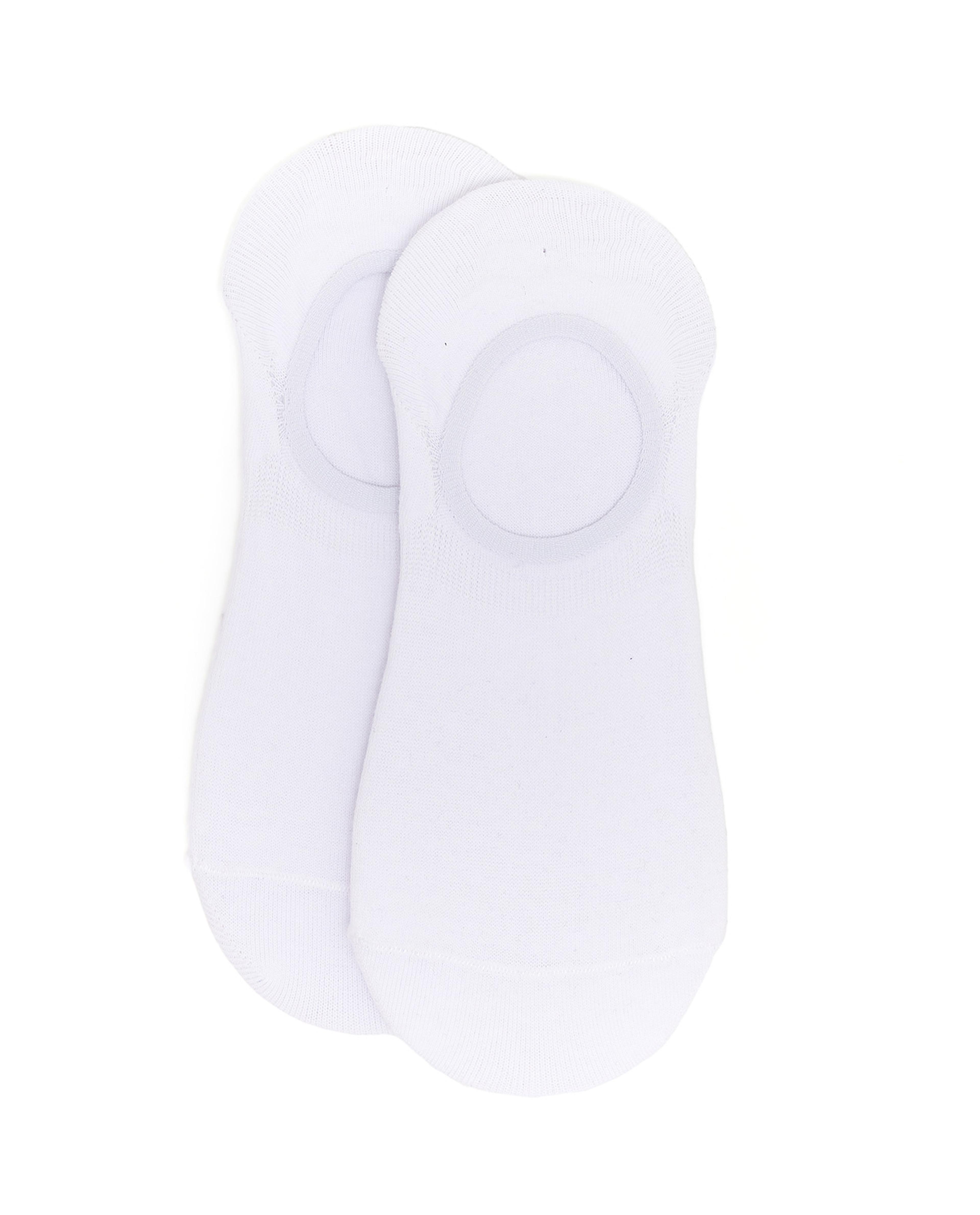 3 Pack Solid No-Show Socks