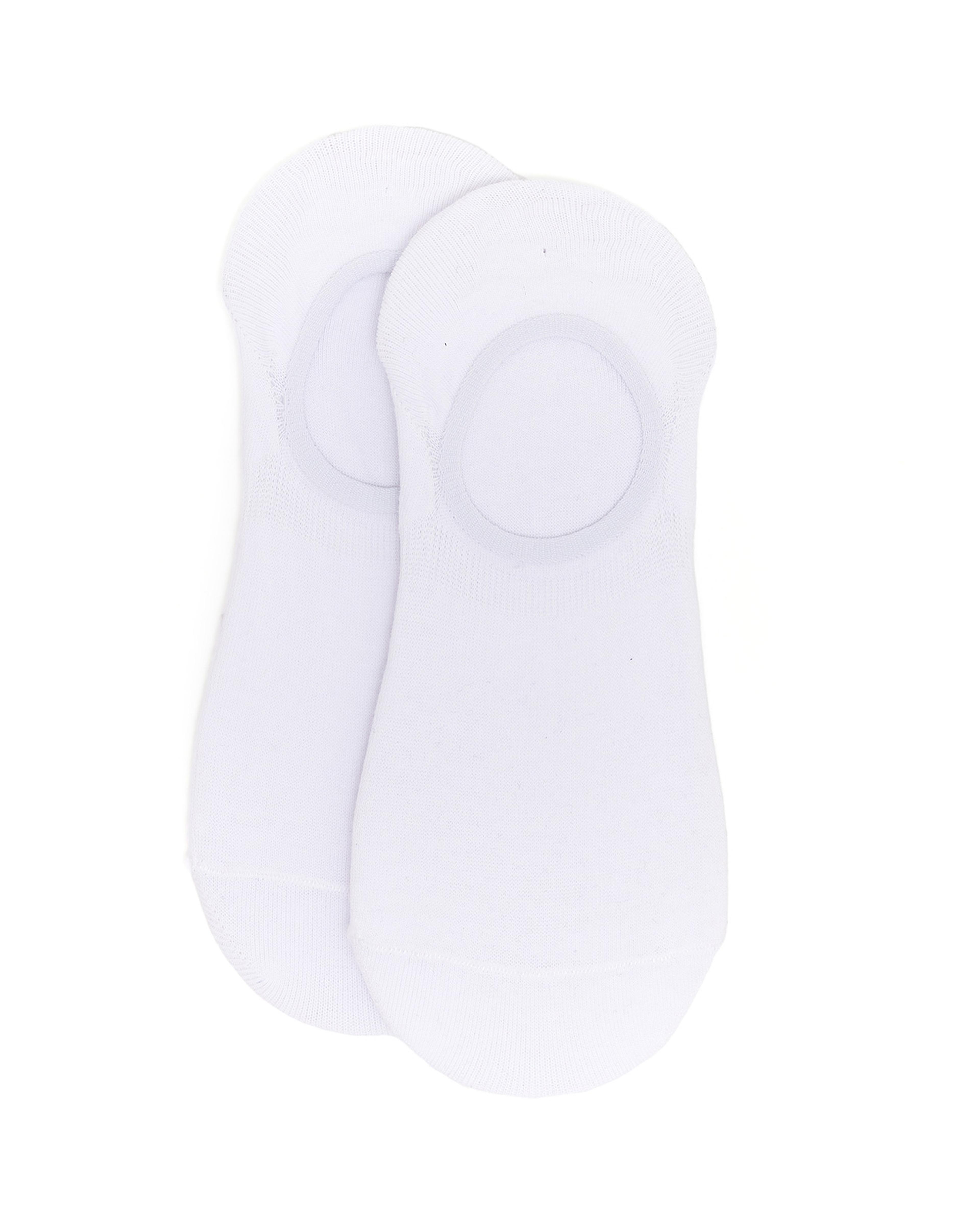 3 Pack Solid No-Show Socks