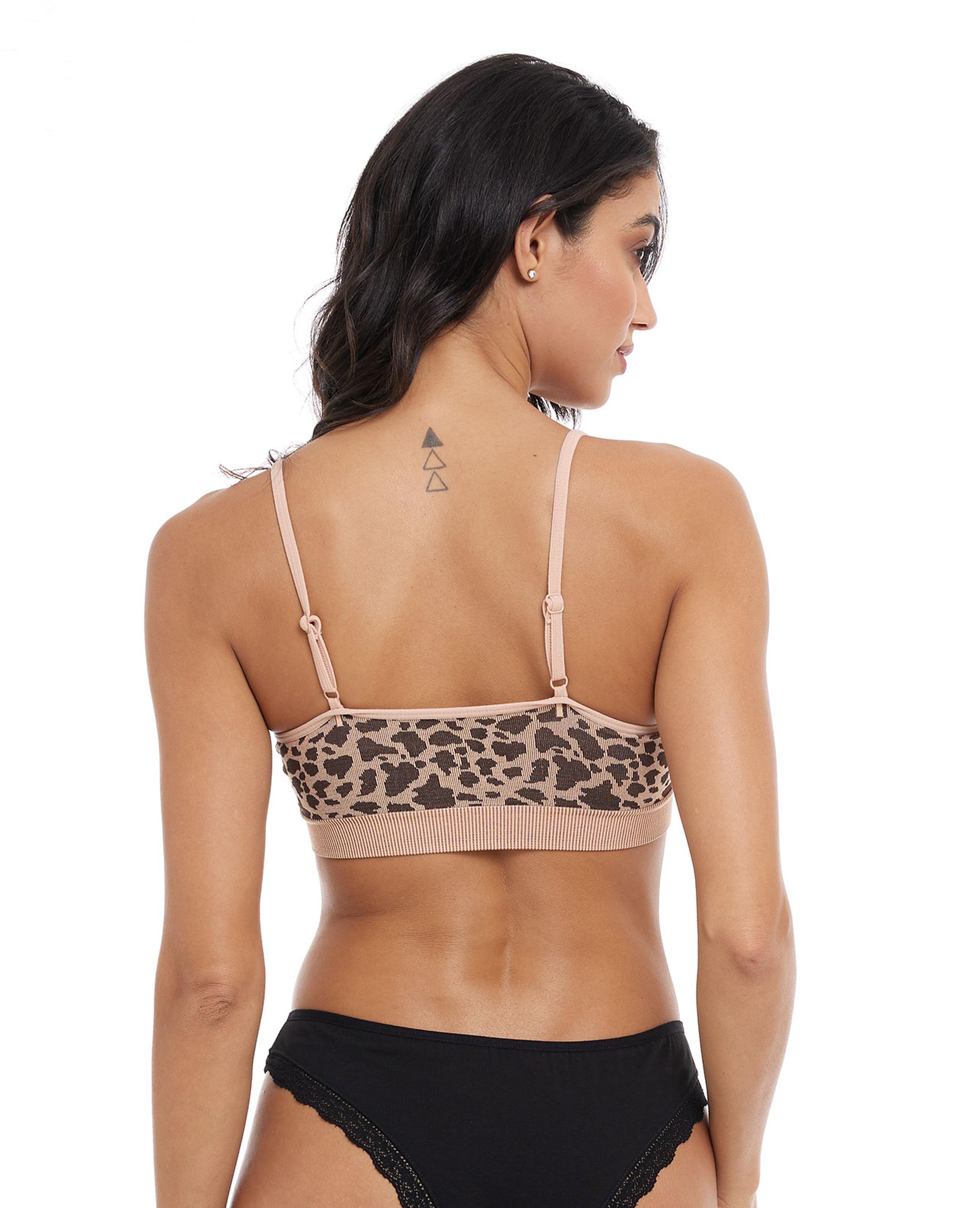 حمالة صدر رياضية مبطنة - عبوة من قطعتين