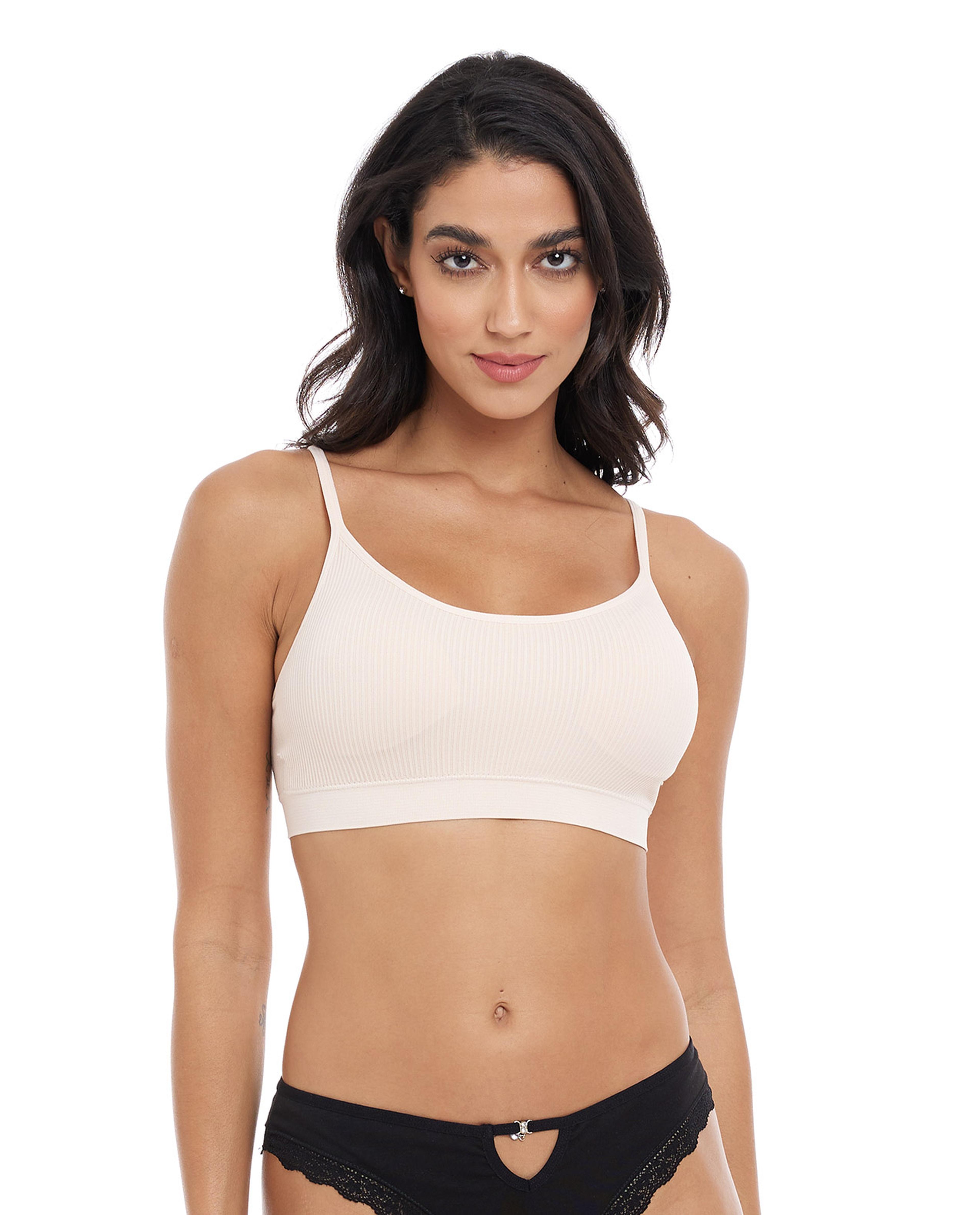 حمالة صدر رياضية مبطنة - عبوة من قطعتين