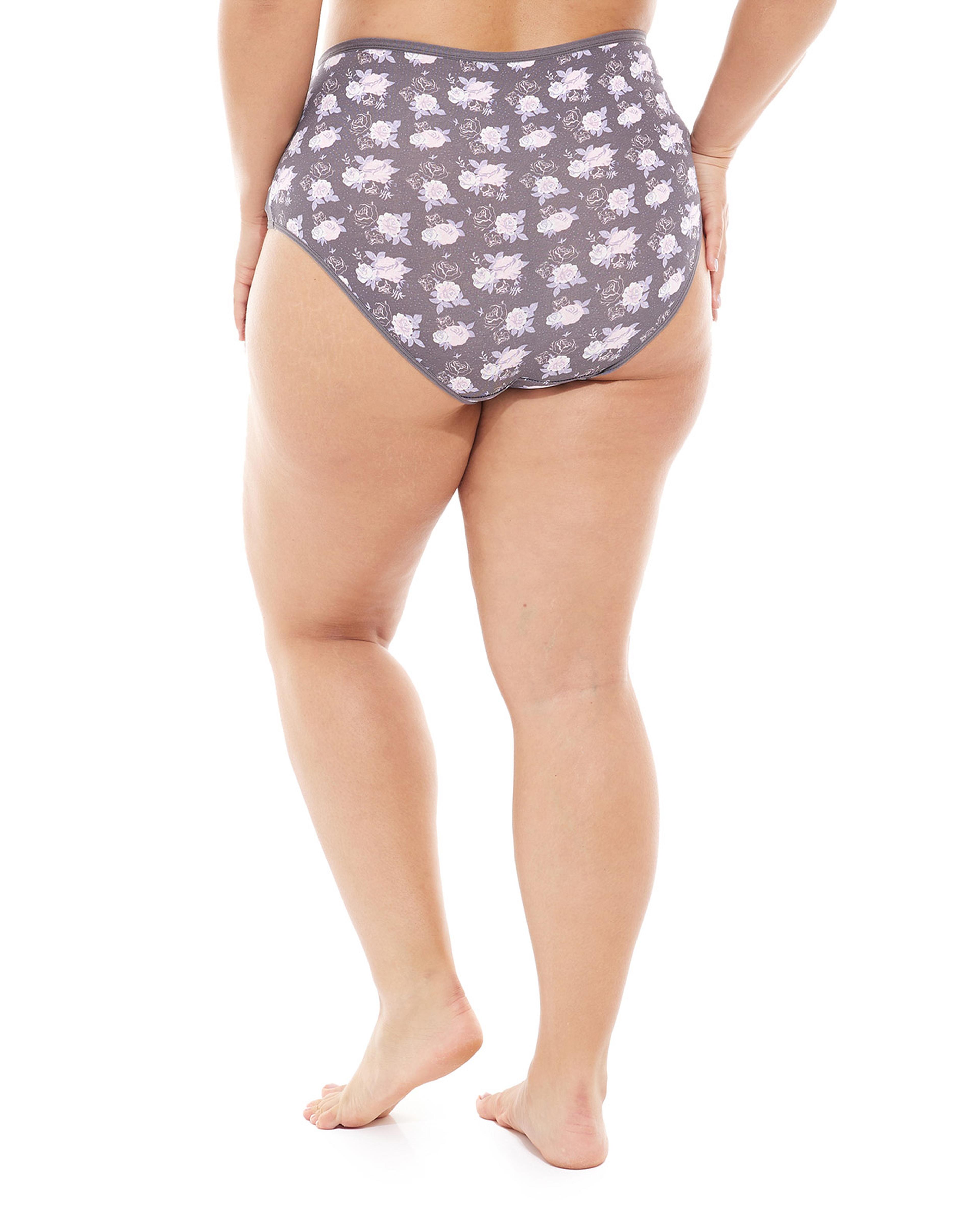 سروال داخلي بخصر عالي - عبوة من 3 قطع