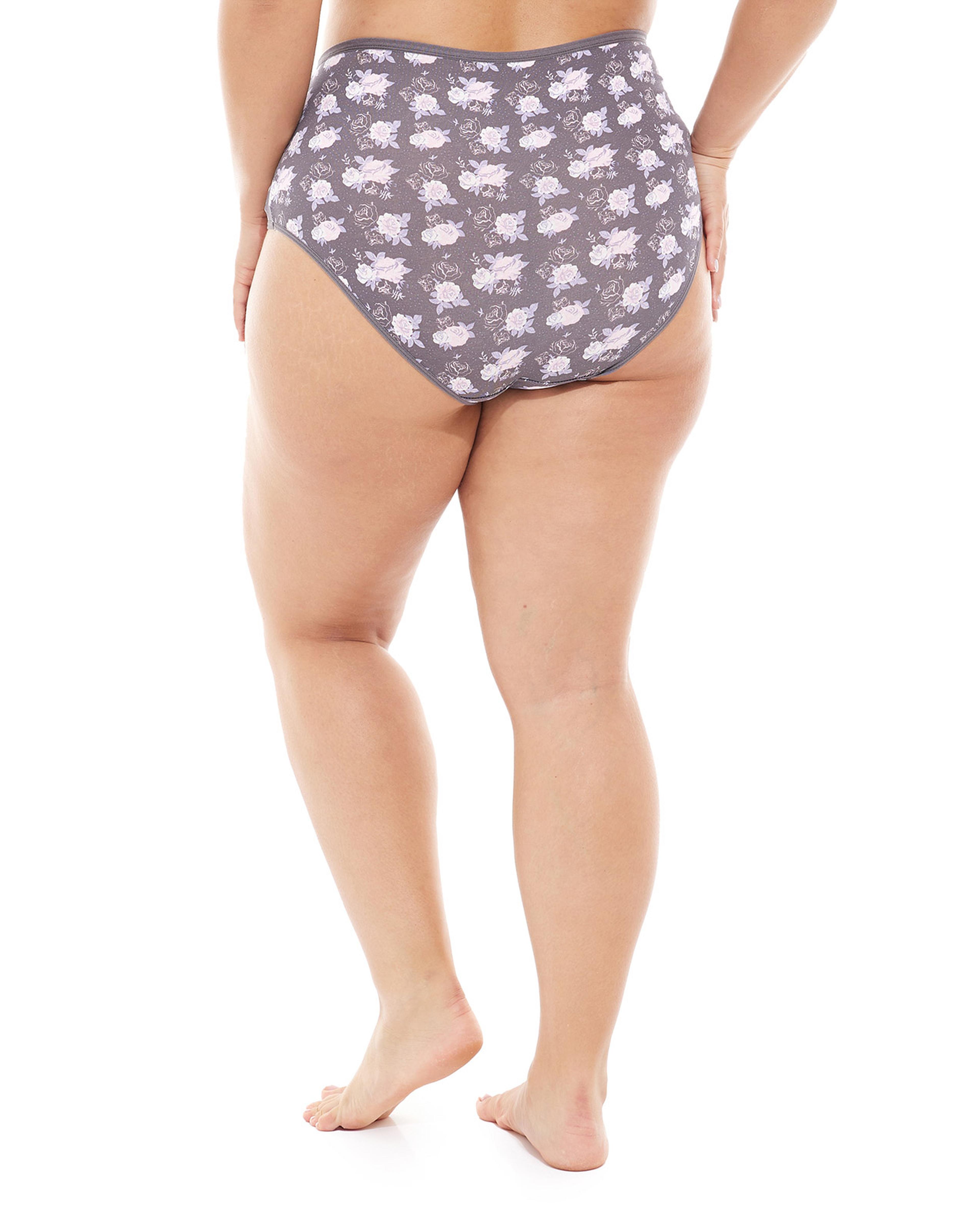 سروال داخلي بخصر عالي - عبوة من 3 قطع