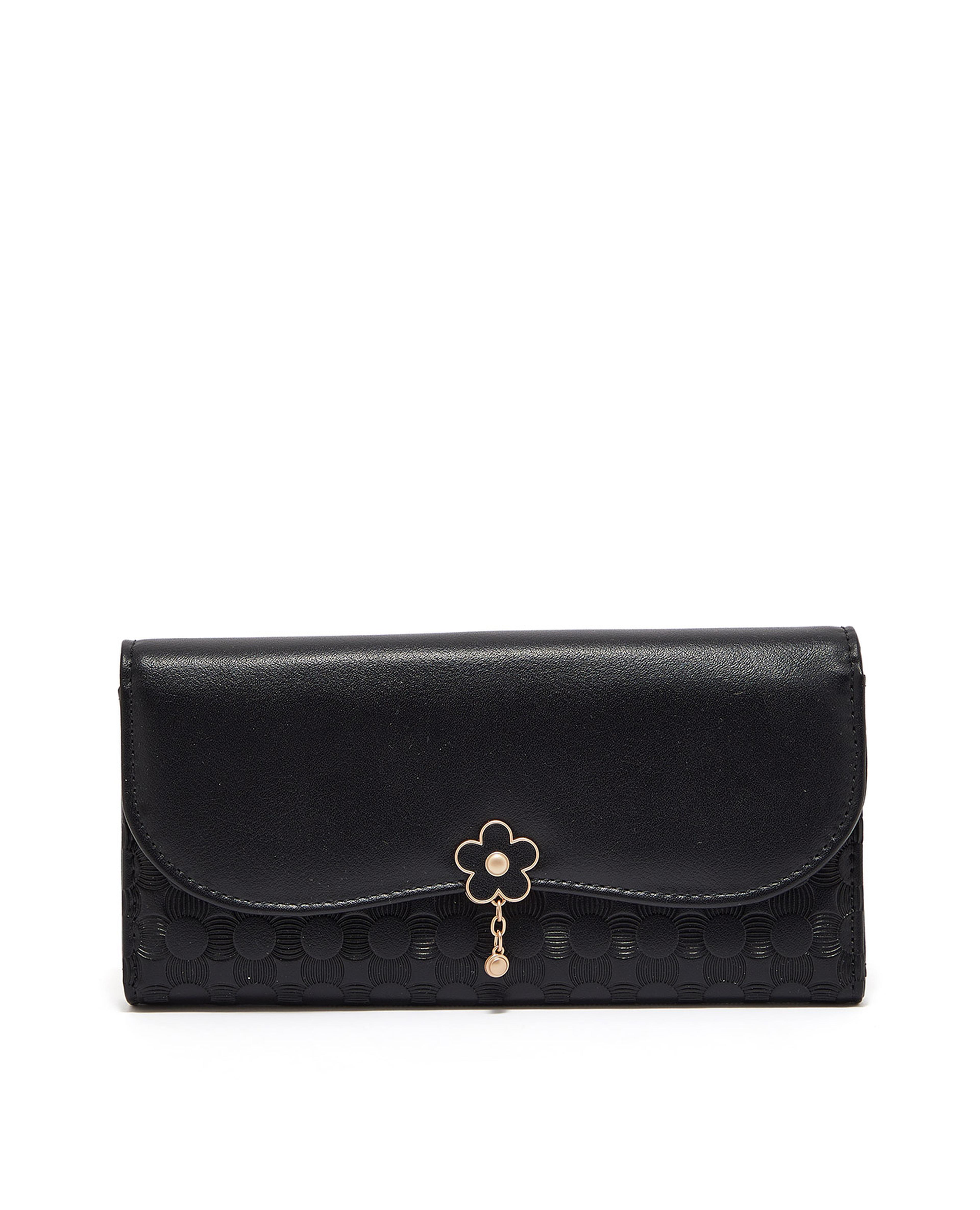 Self Patterned Long Wallet