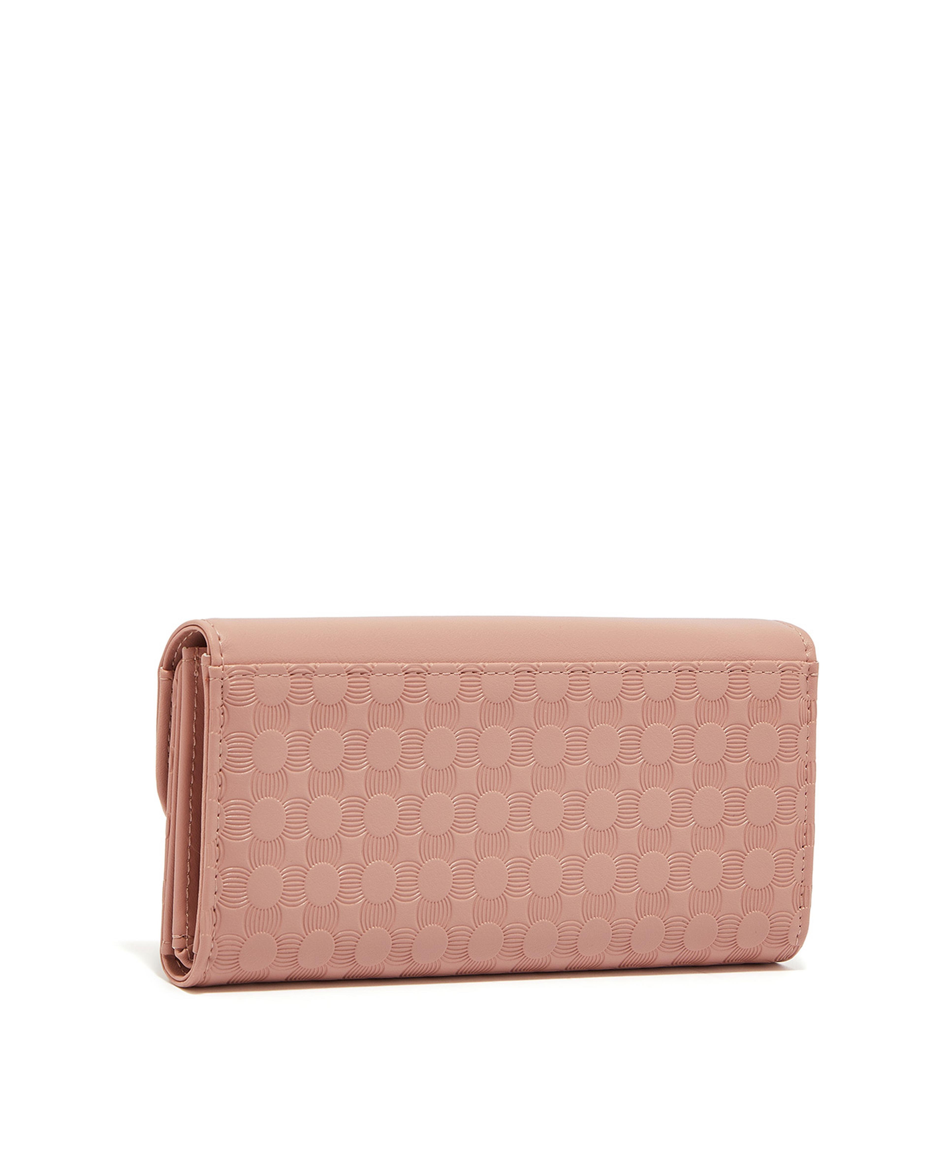 Self Patterned Long Wallet