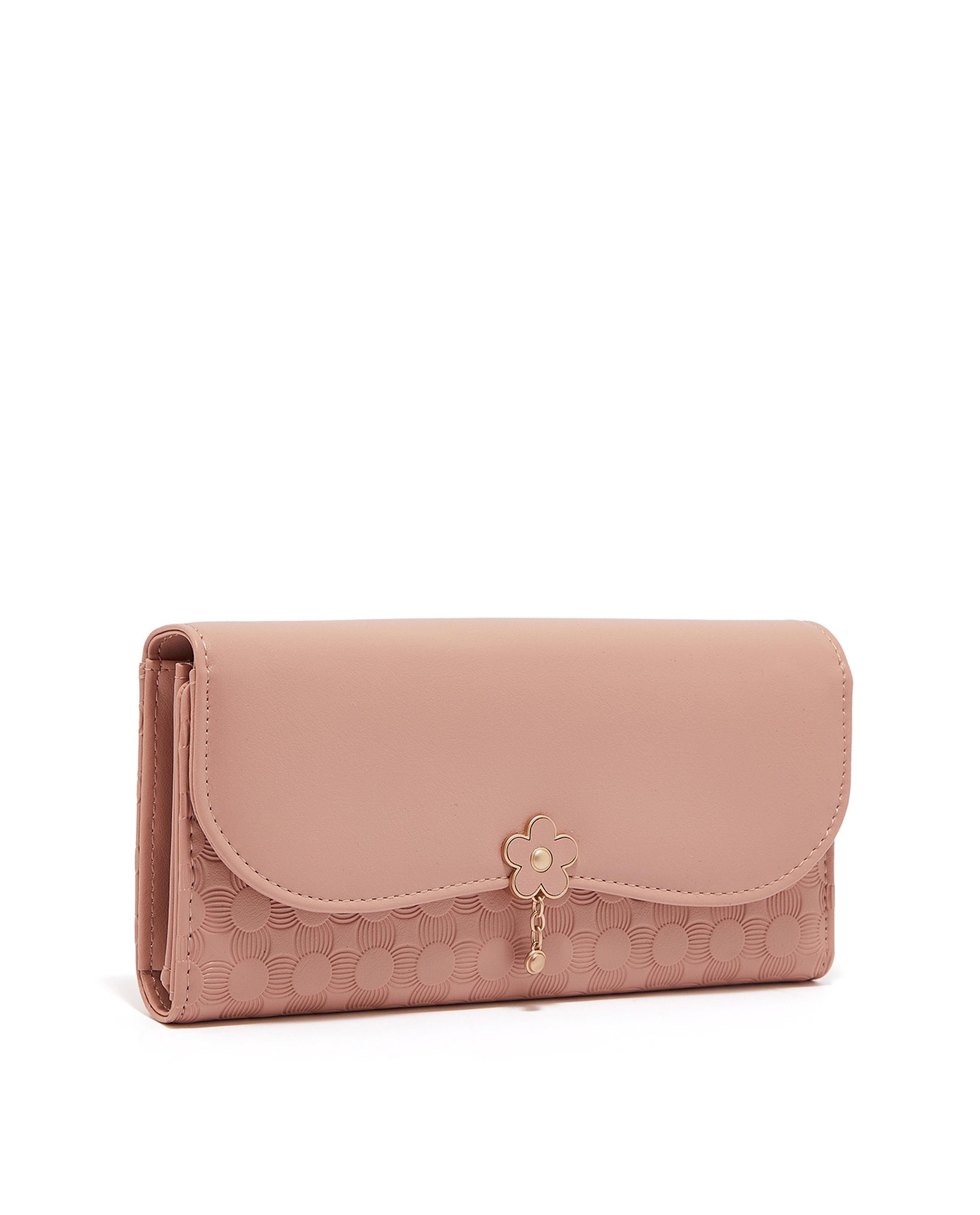 Self Patterned Long Wallet