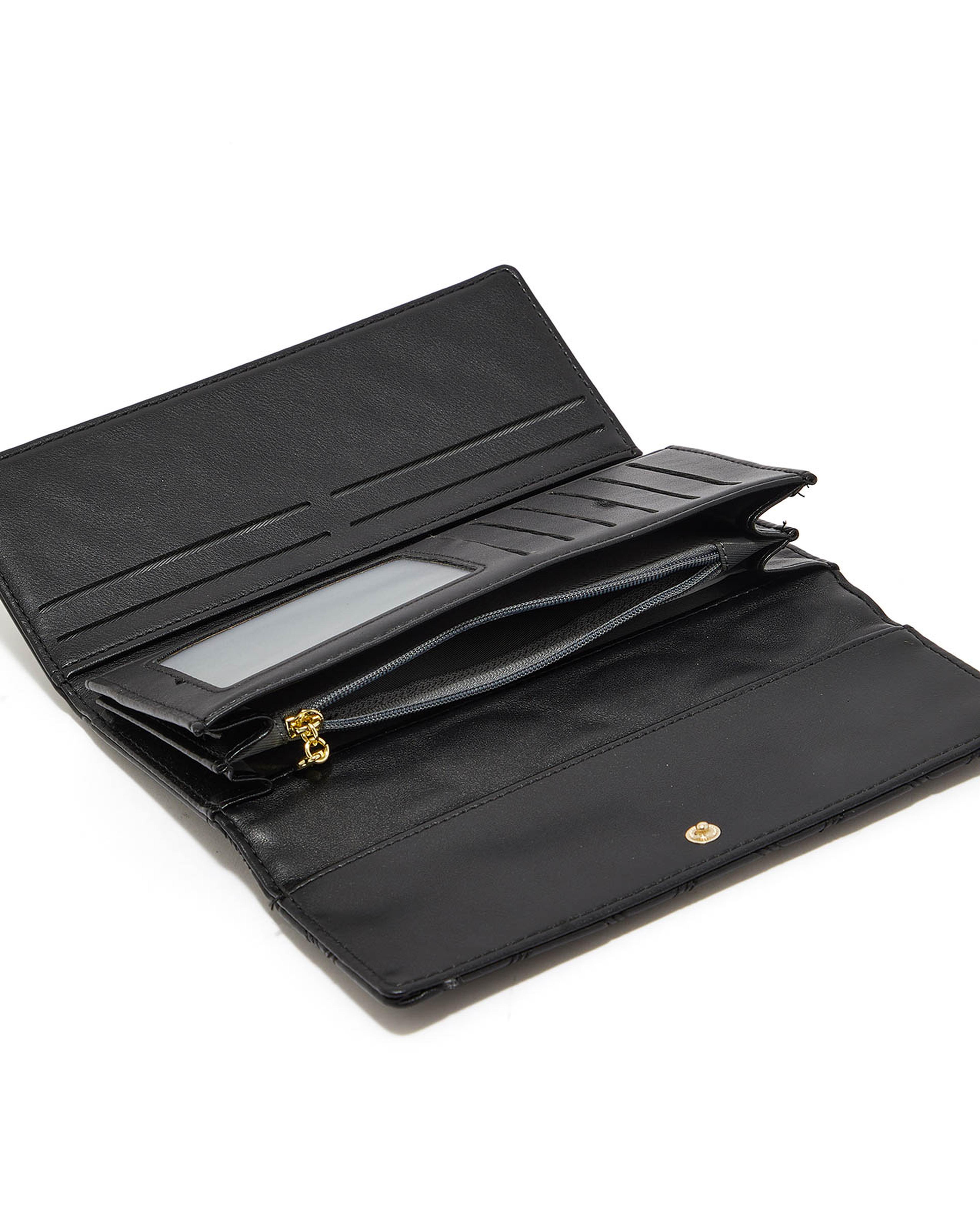 Quilted Long Wallet