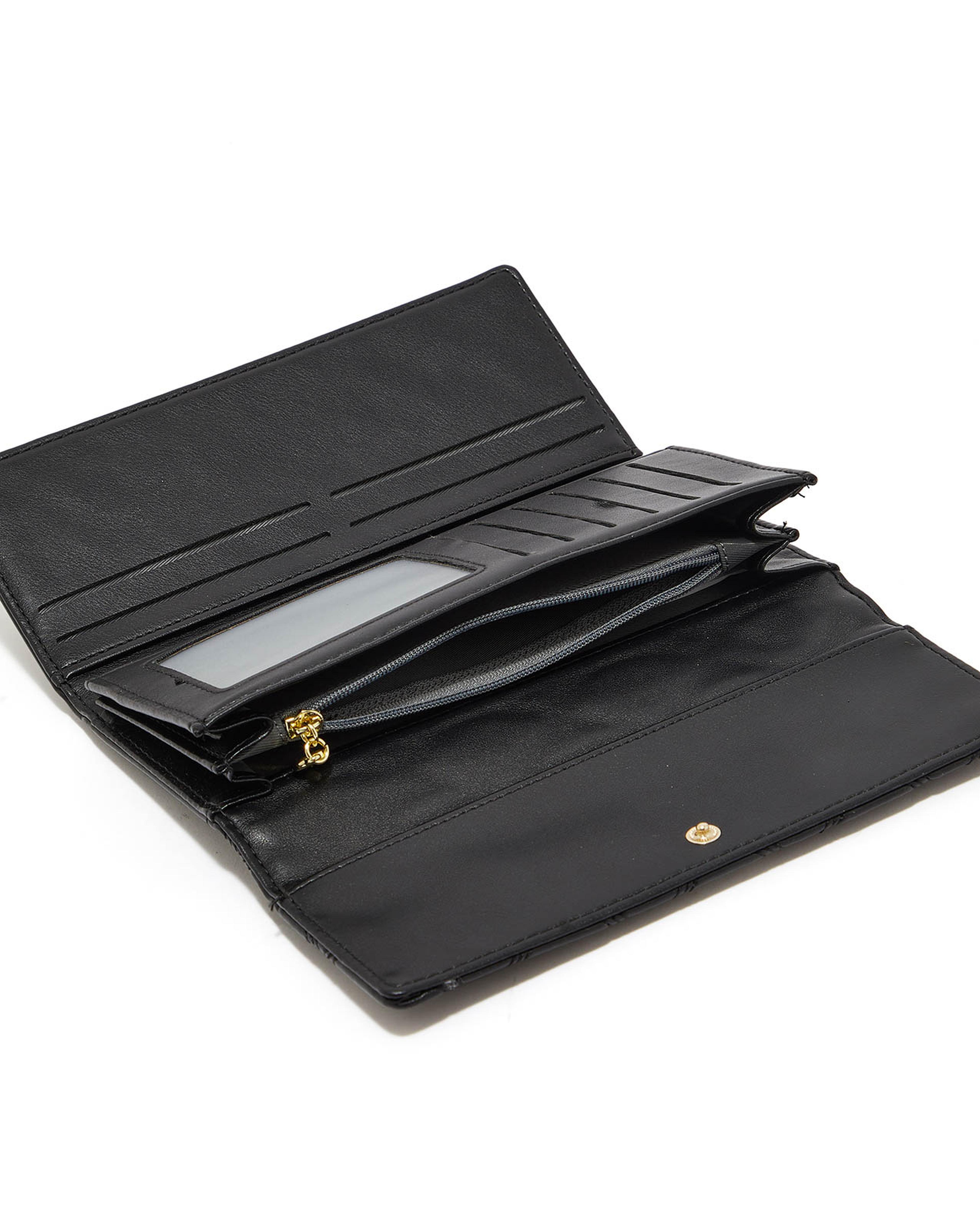 Quilted Long Wallet