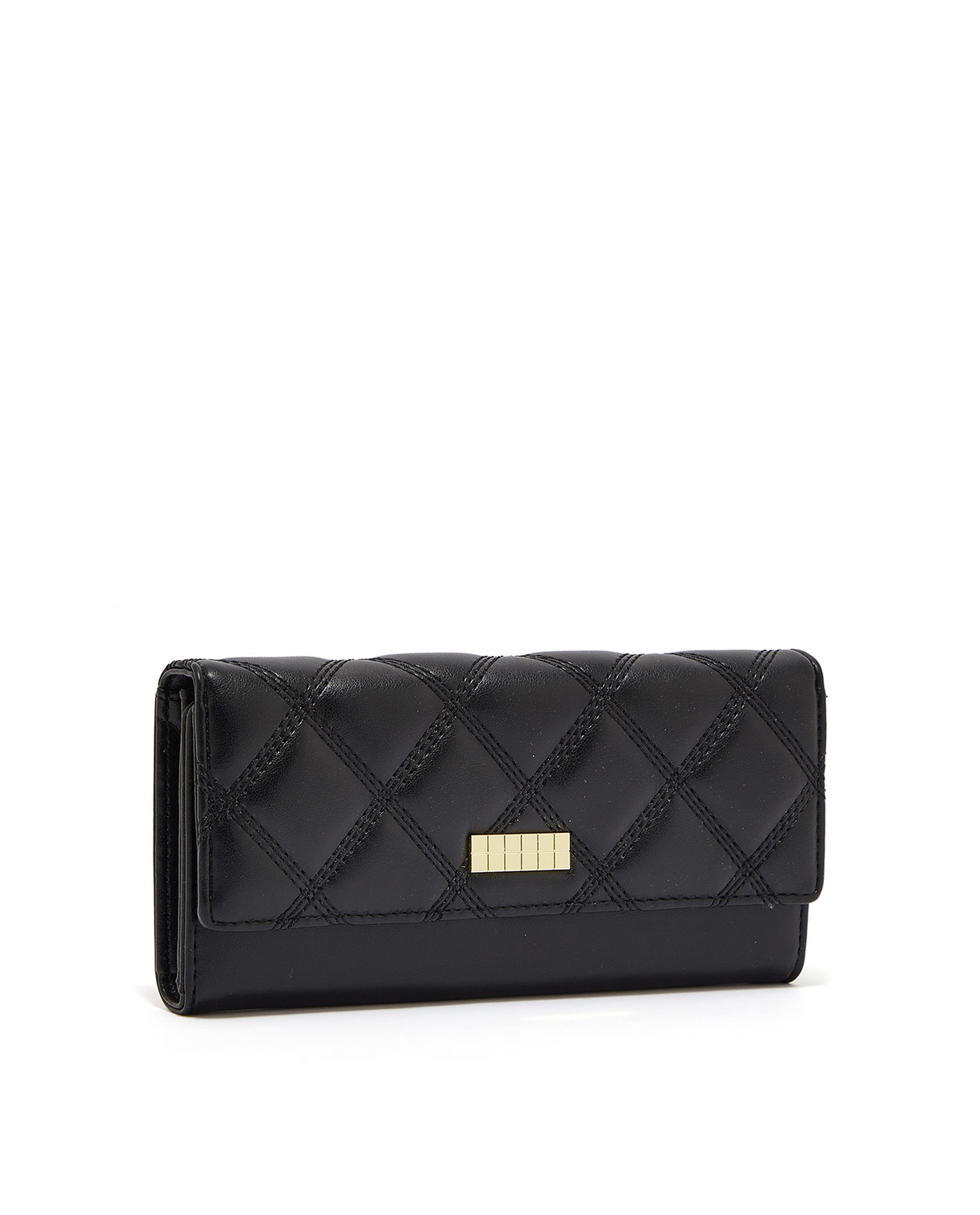 Quilted Long Wallet