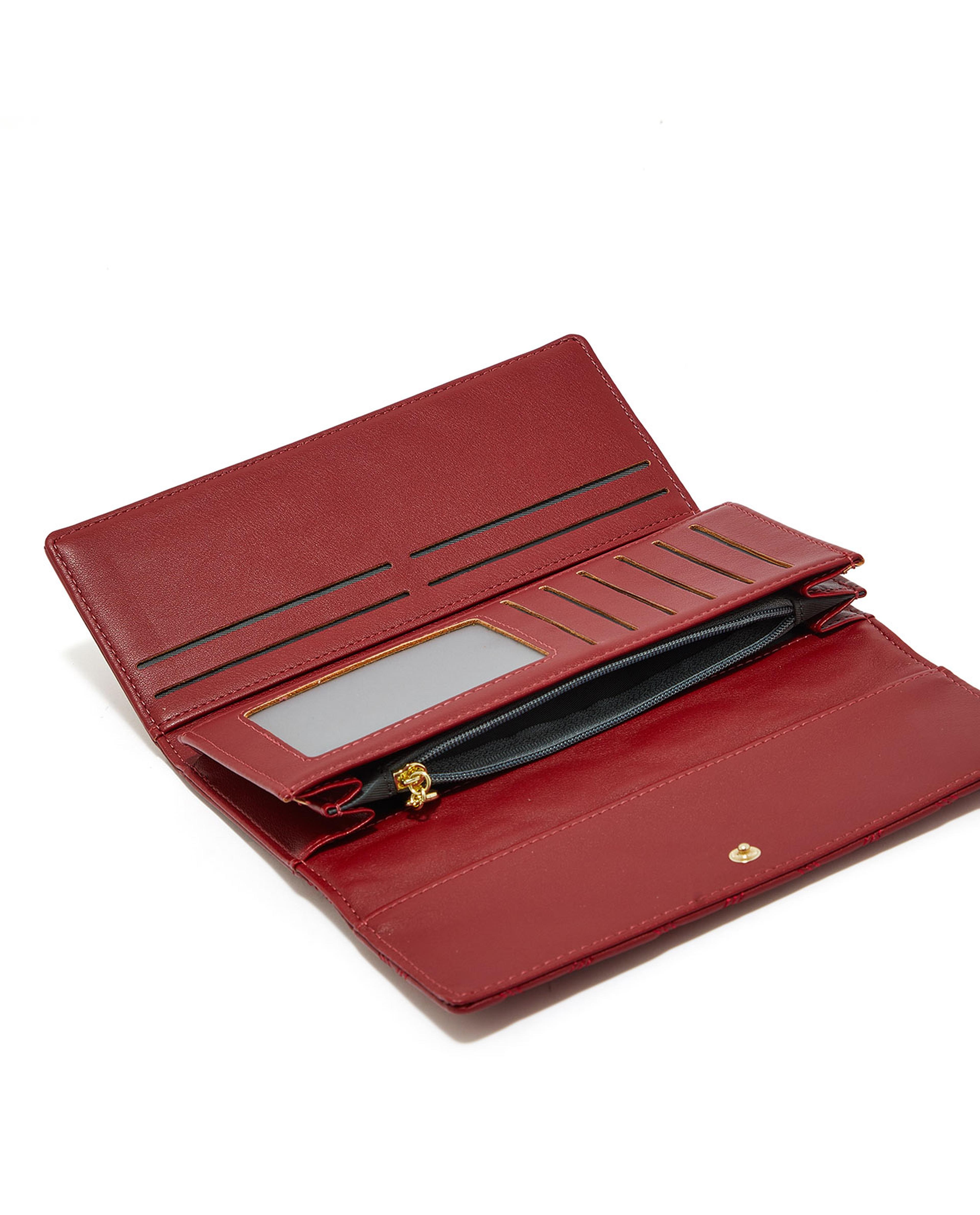 Quilted Long Wallet