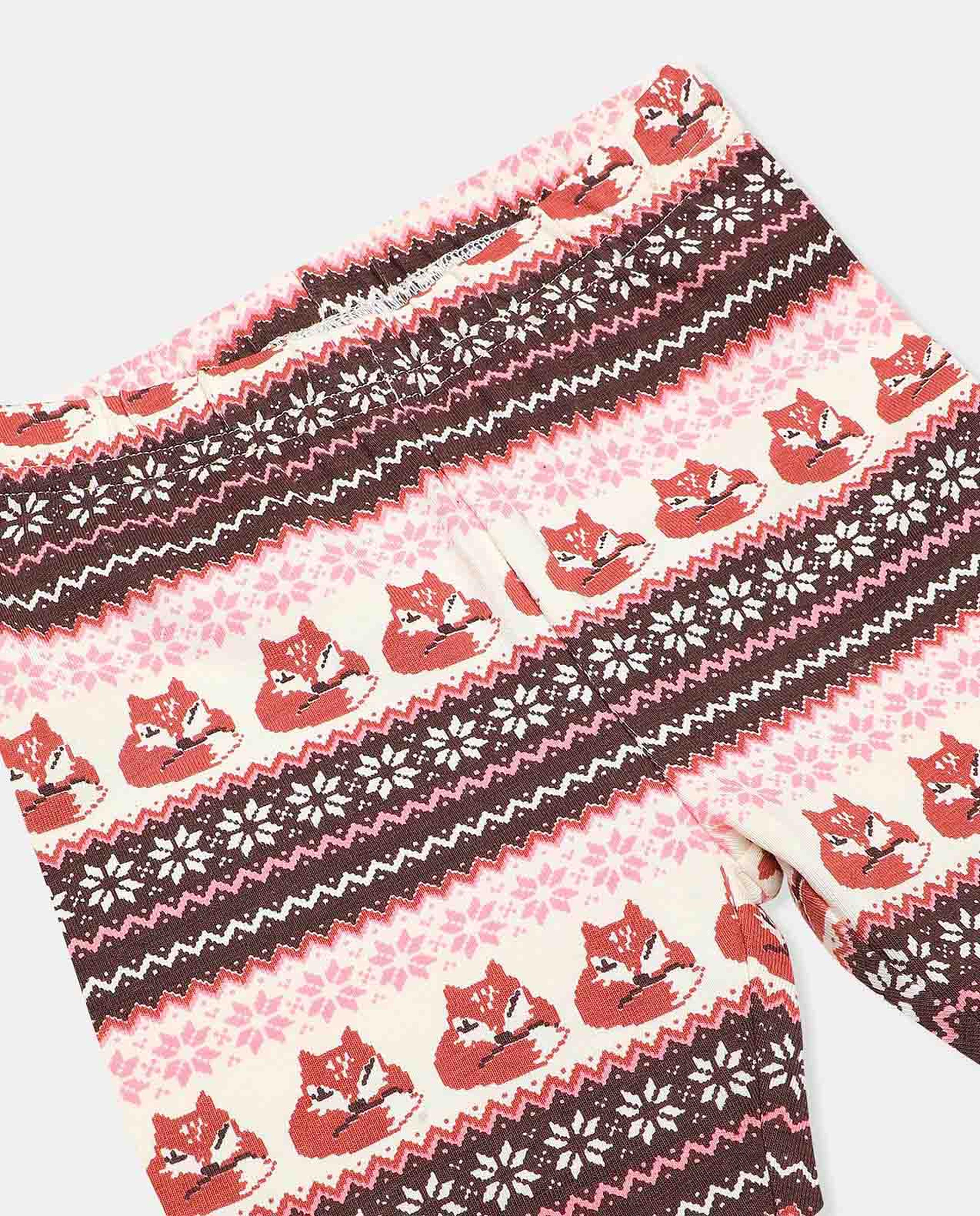 طقم ملابس بطبعة