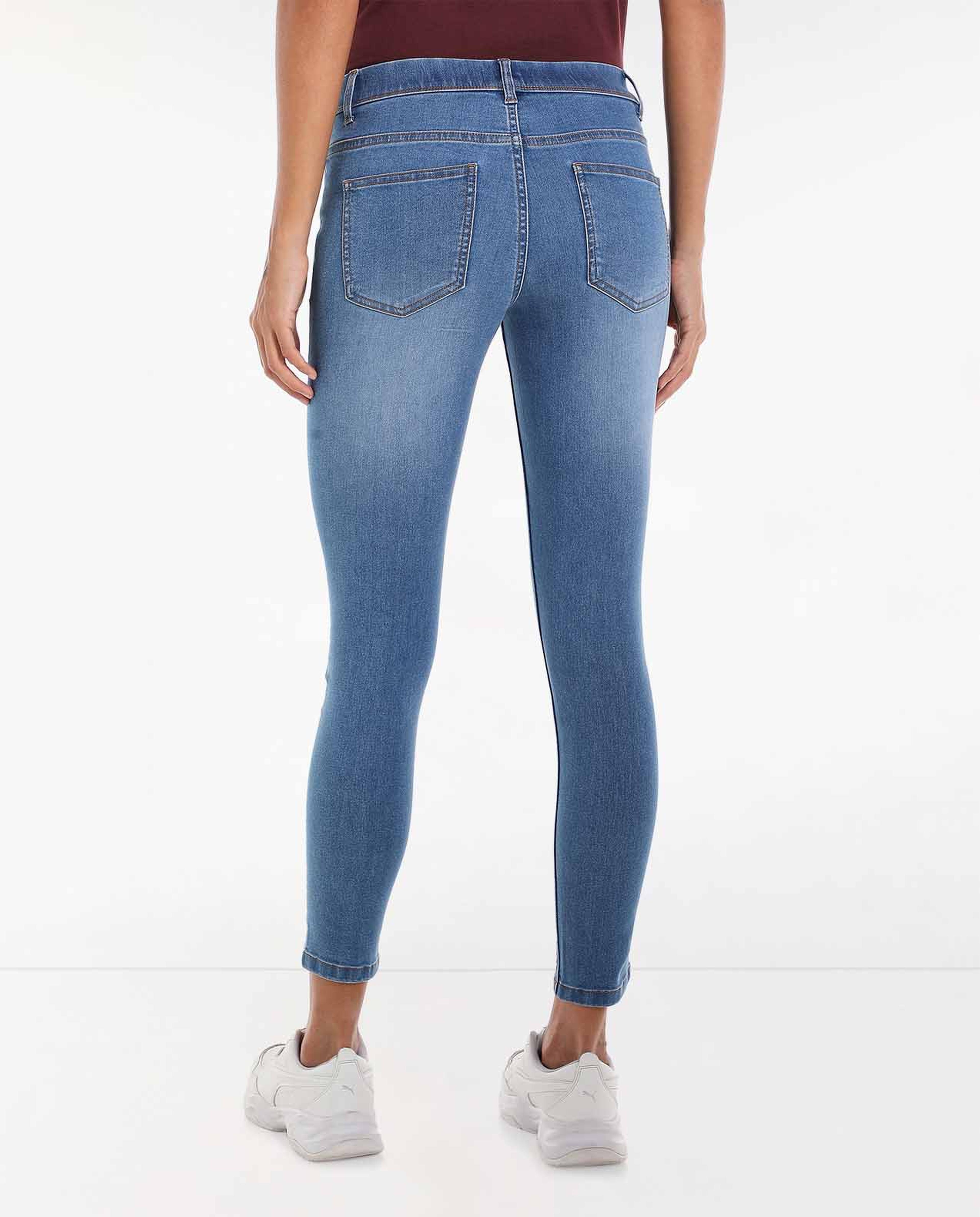 جيجينغ سادة بخصر مطاطي