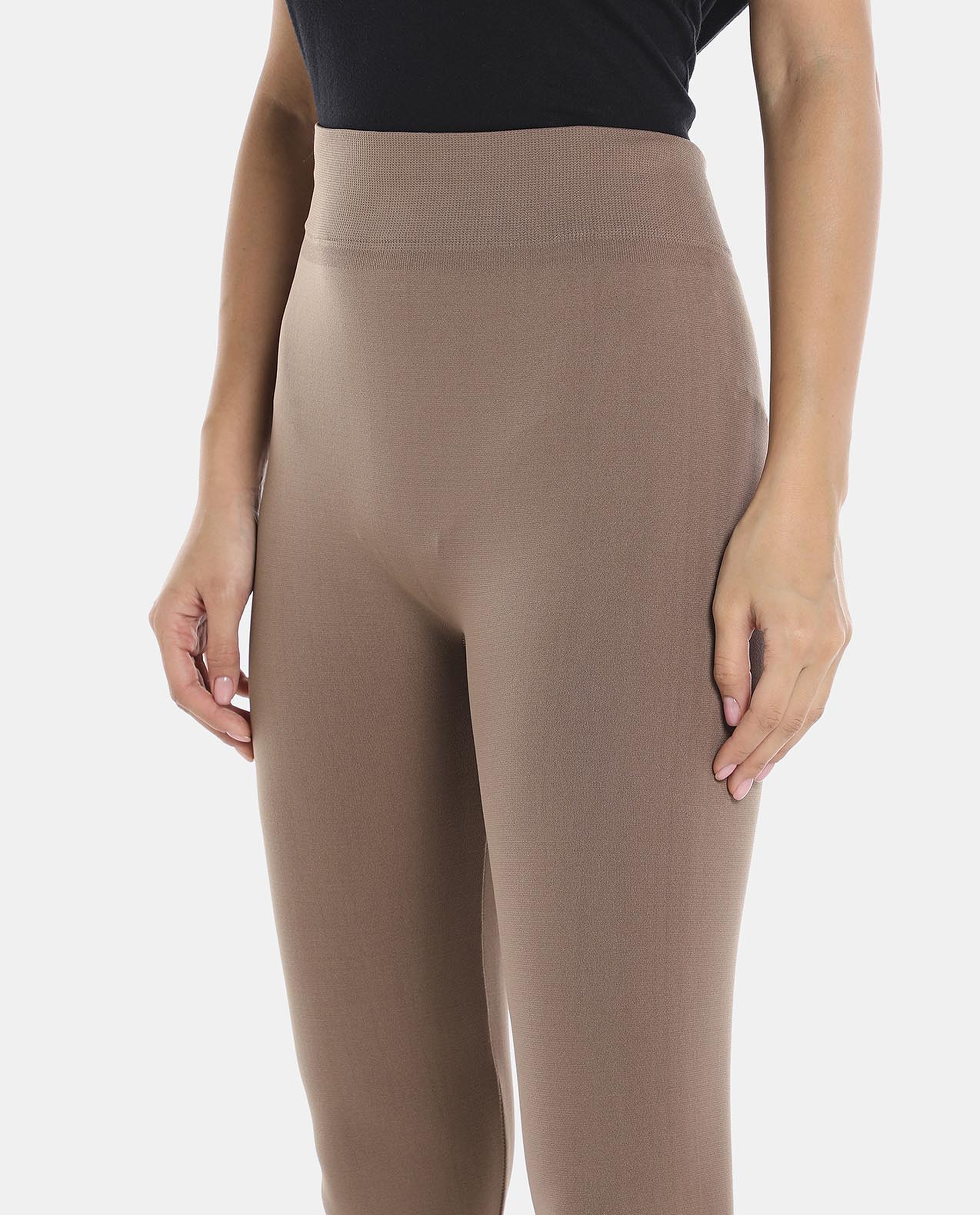 ليقنز أزرق بخصر عالي من آر أند بي