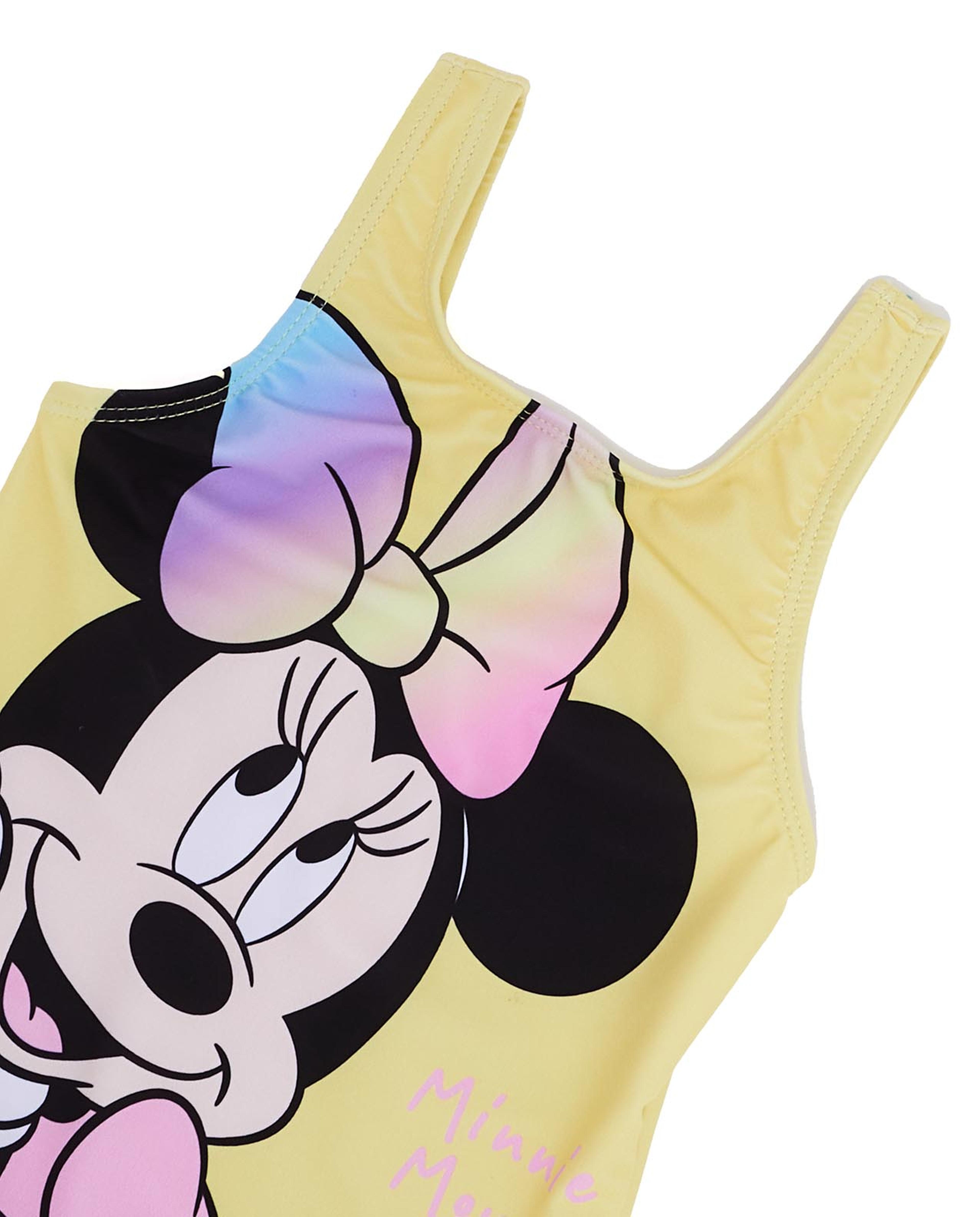 Minnie Mouse Print Swimsuit