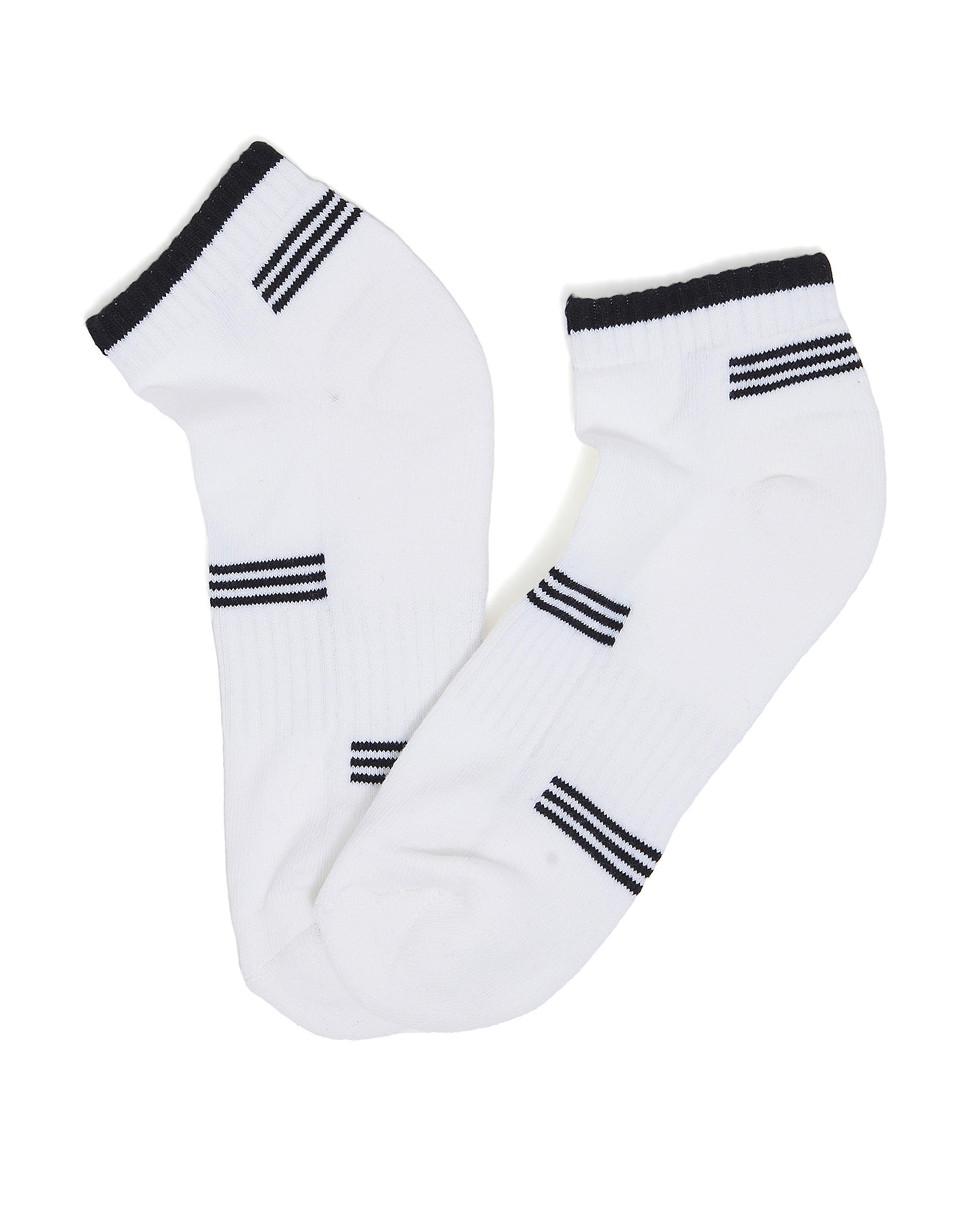 جوارب للكاحل محبوكة - 3 ازواج