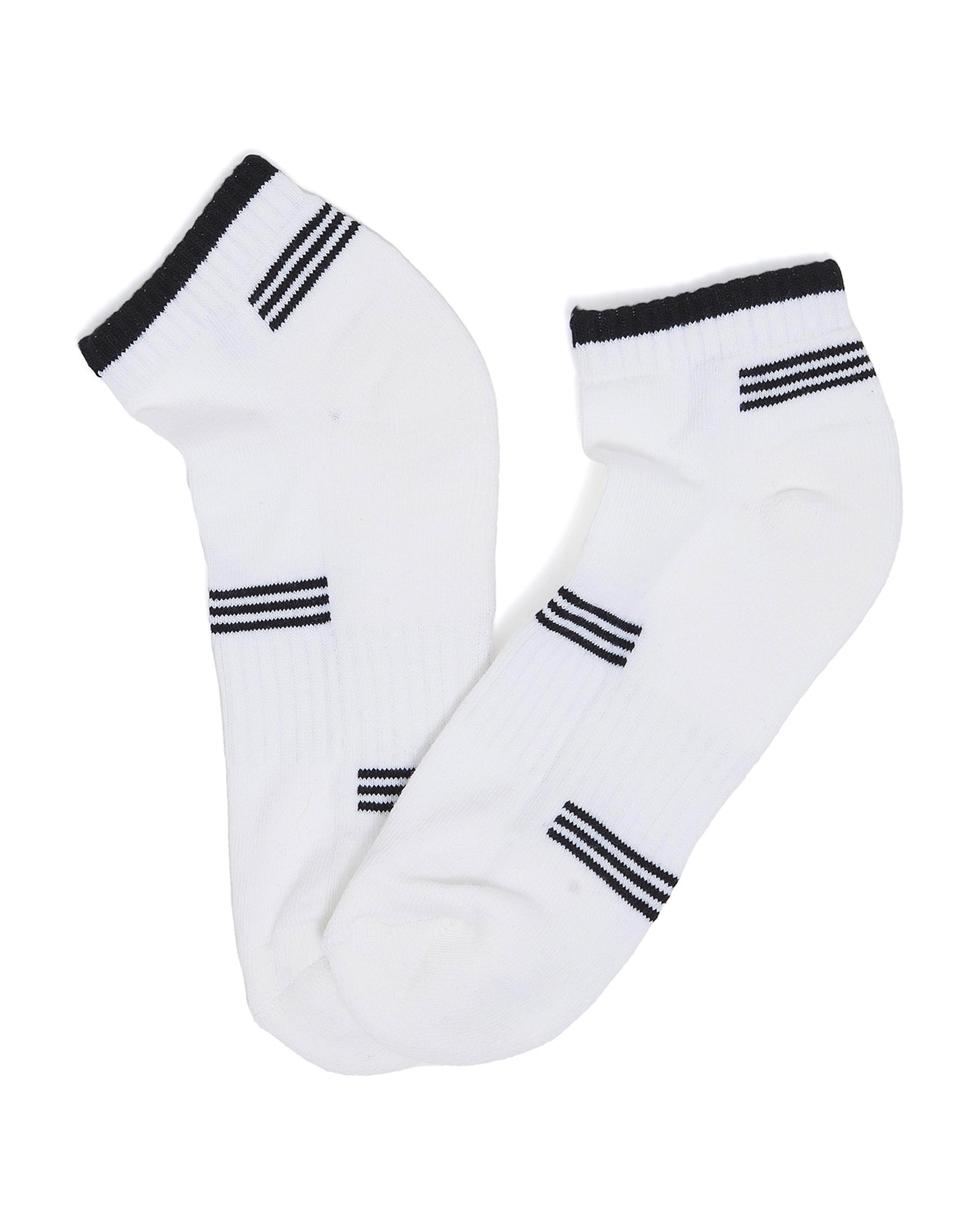 جوارب للكاحل محبوكة - 3 ازواج