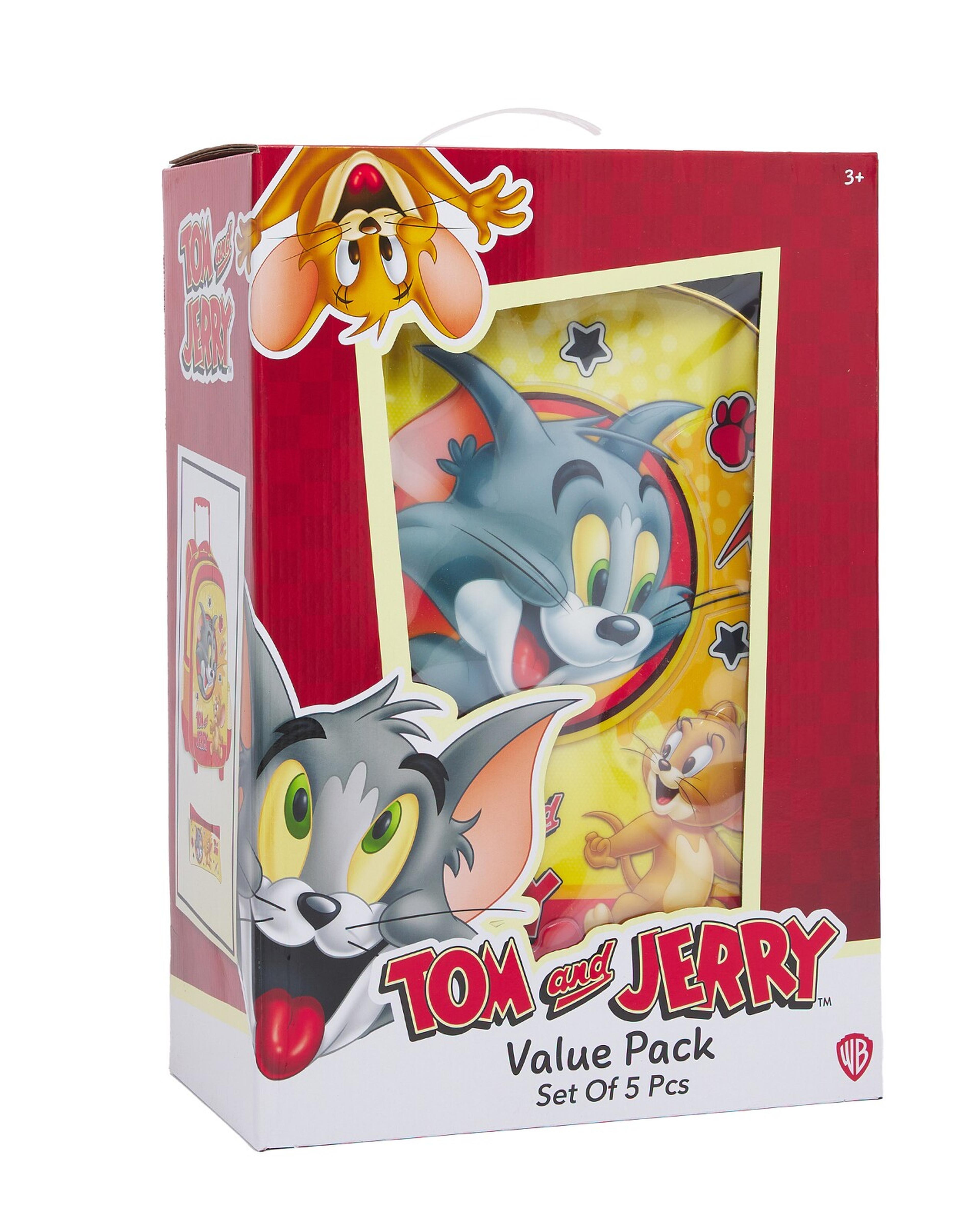 طقم حقيبة مدرسية توم اند جيري