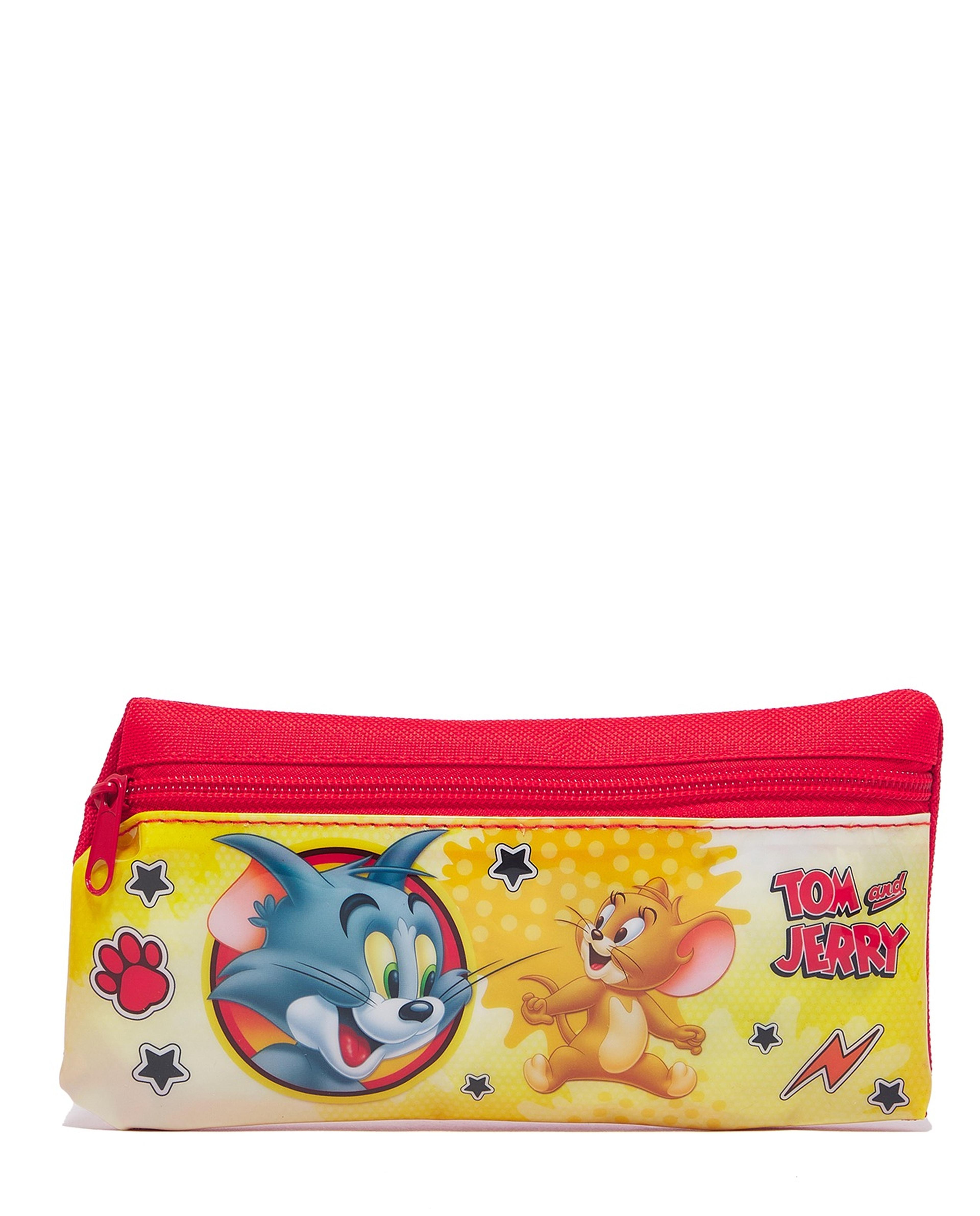 طقم حقيبة مدرسية توم اند جيري