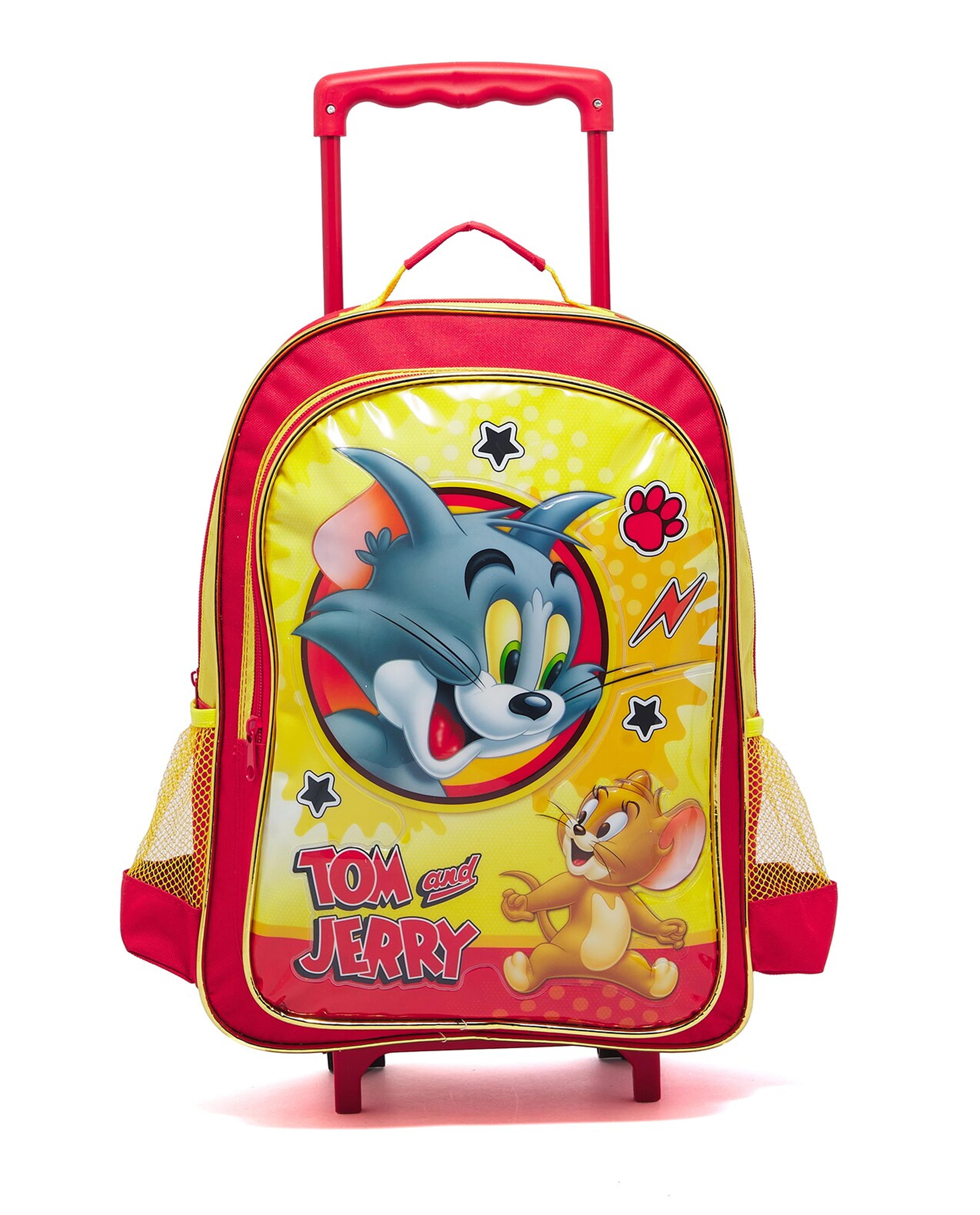 طقم حقيبة مدرسية توم اند جيري