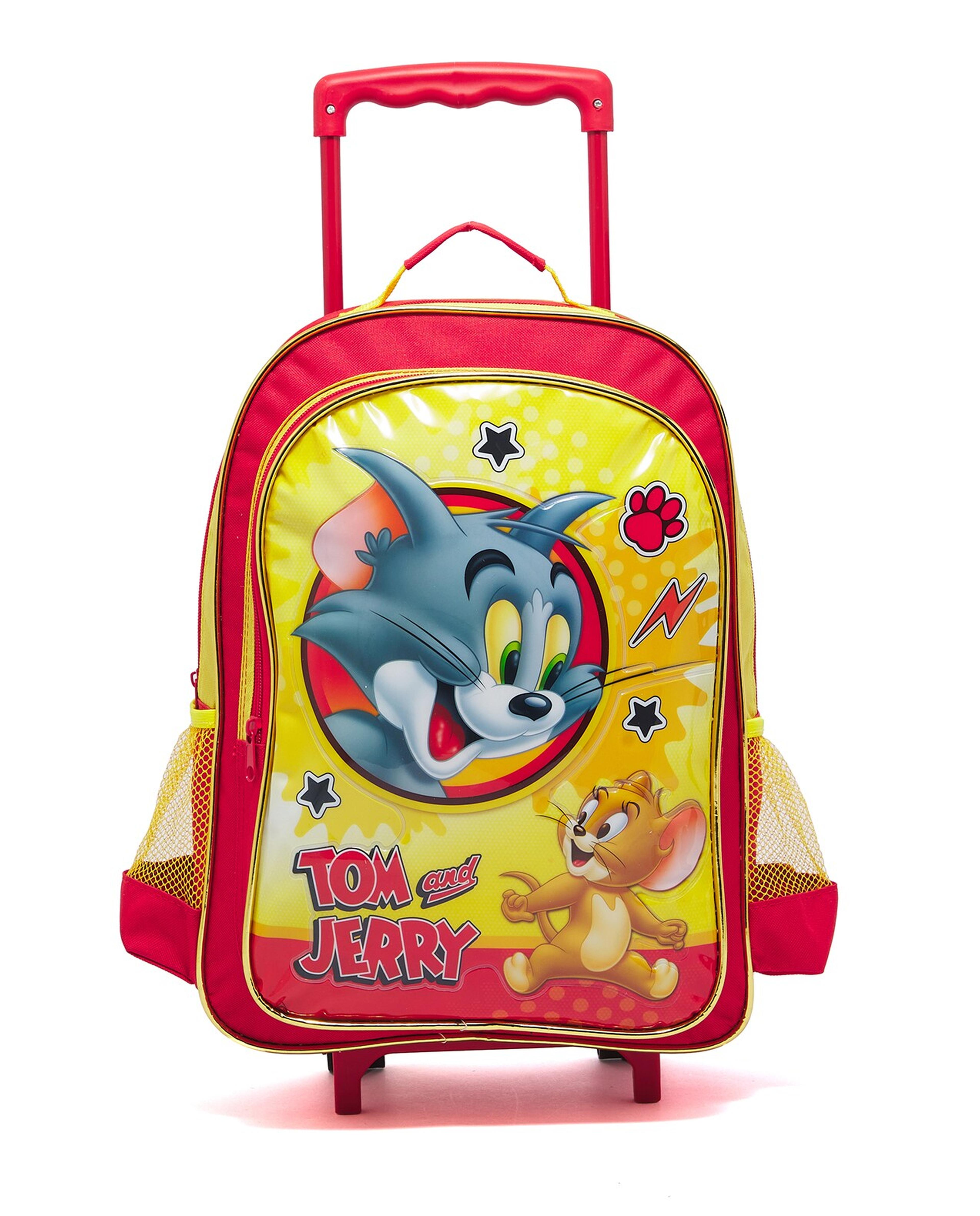 طقم حقيبة مدرسية توم اند جيري