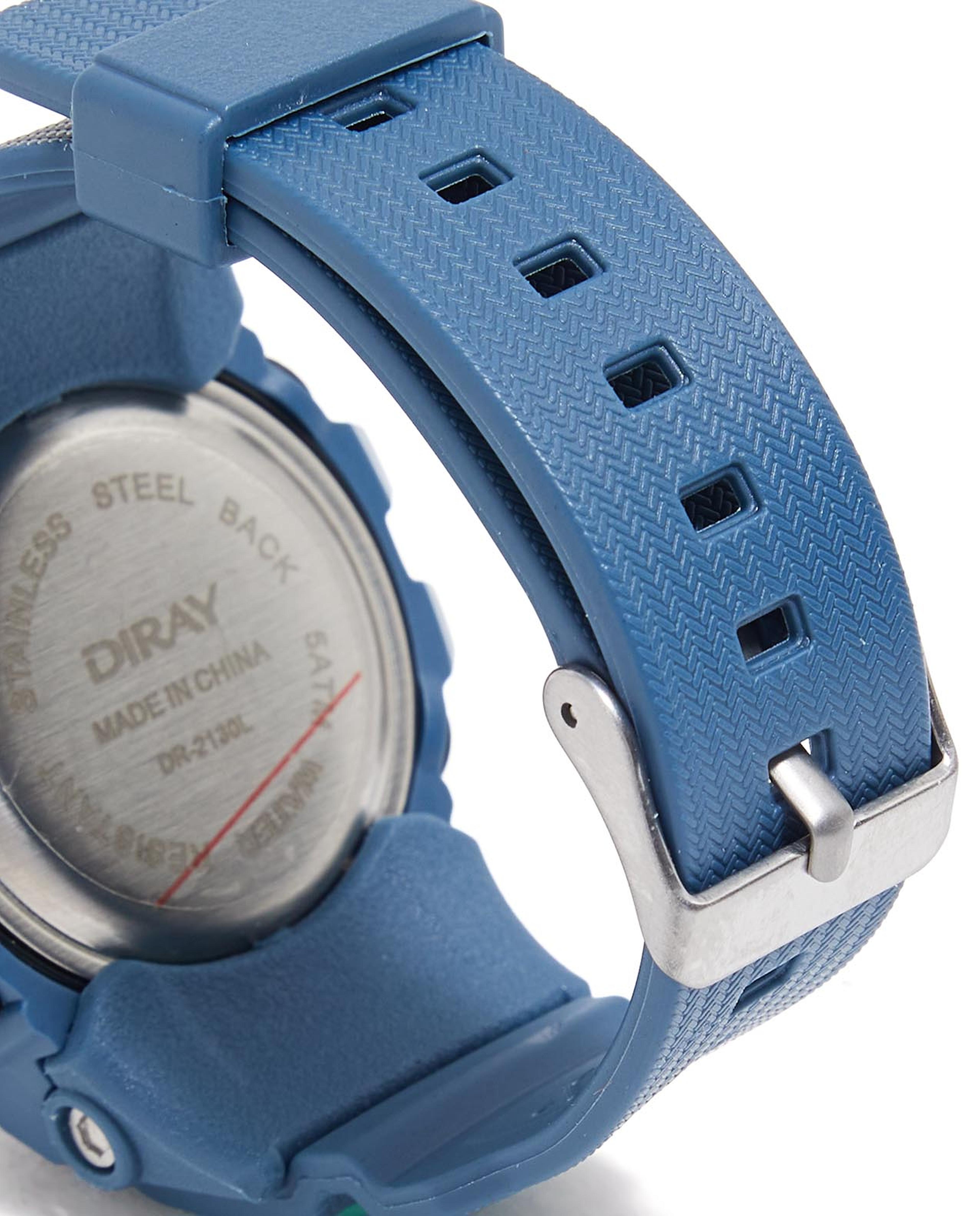 ساعة رقمية دائرية