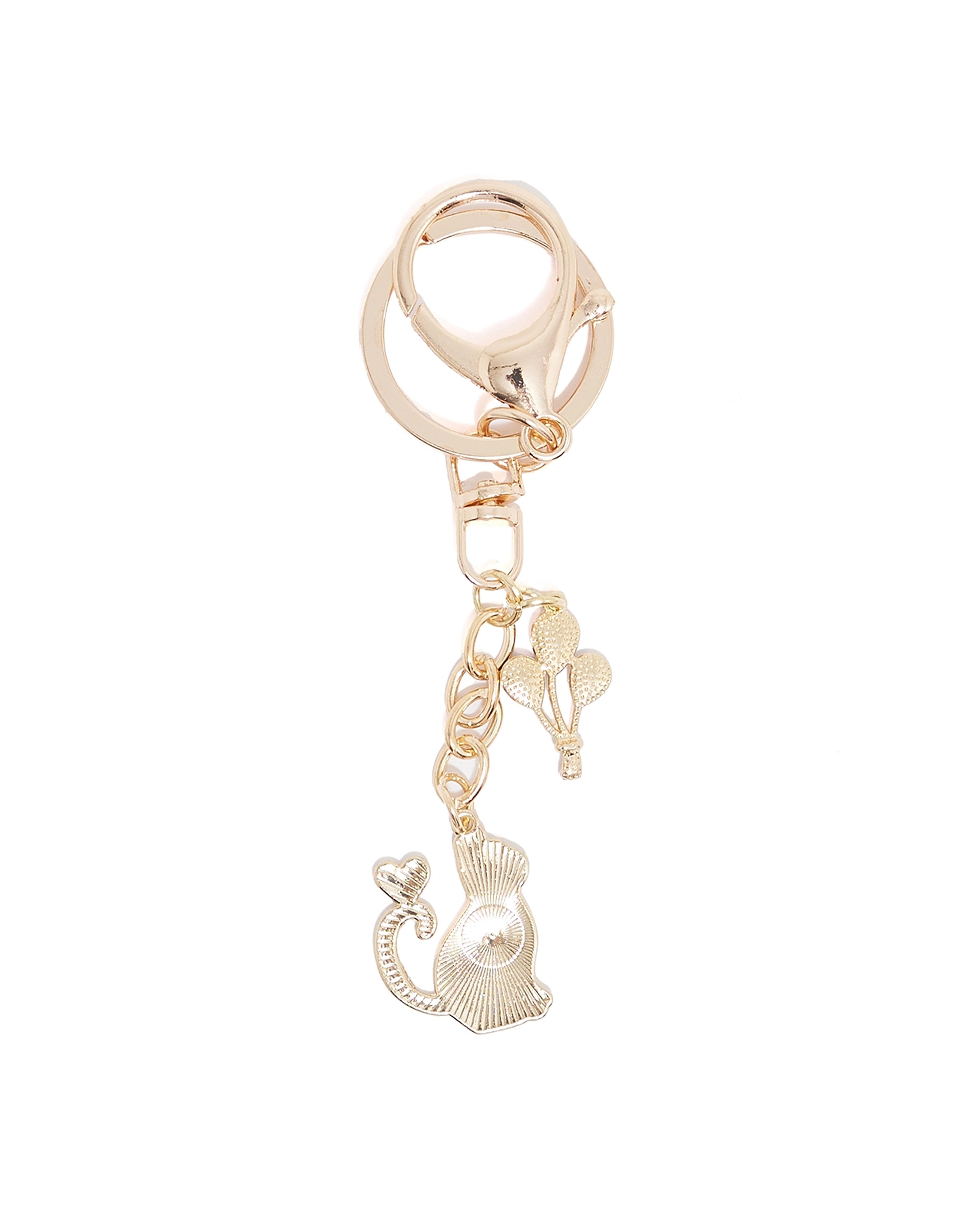 Cat Charm Keychain