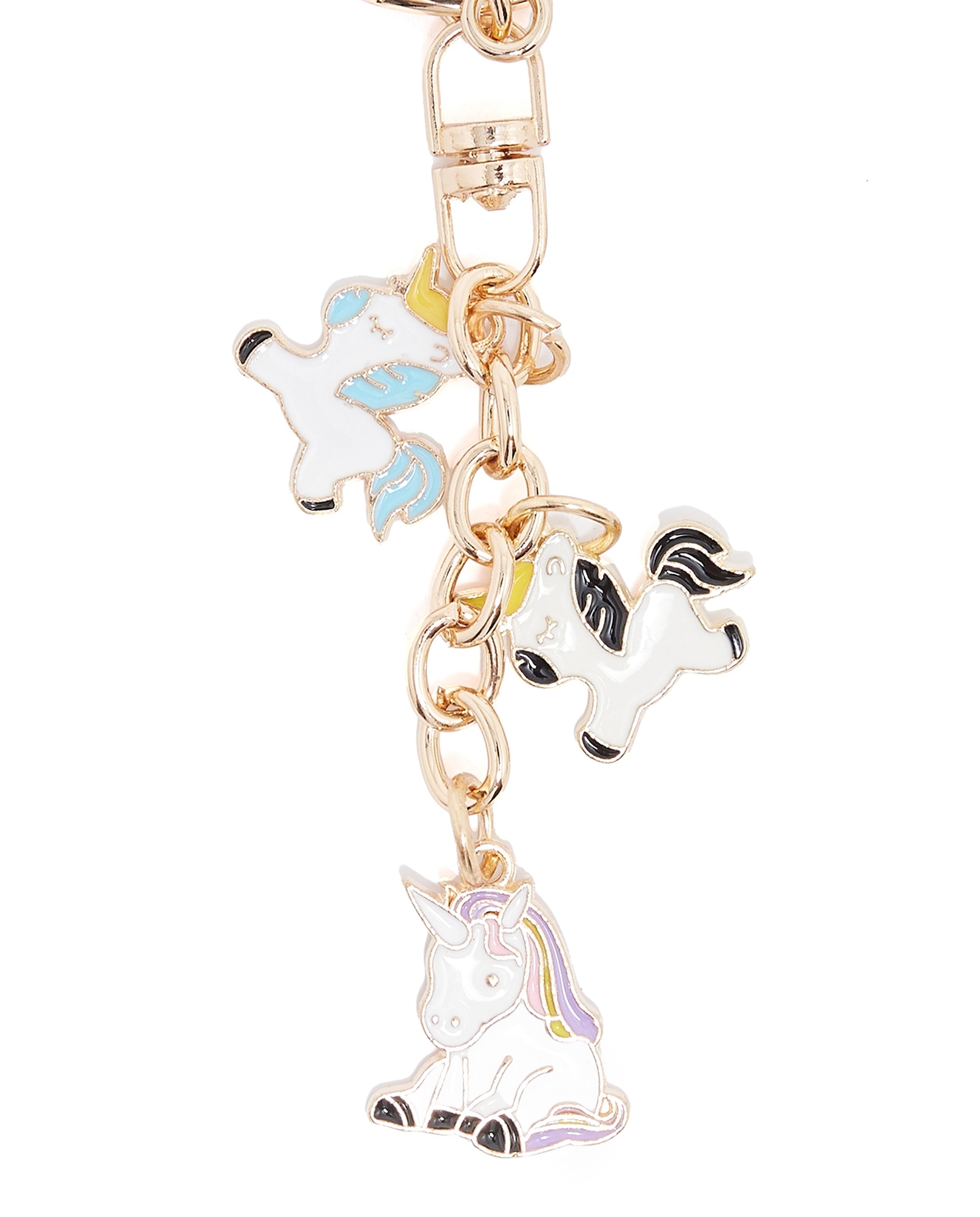 Unicorn Charm Keychain