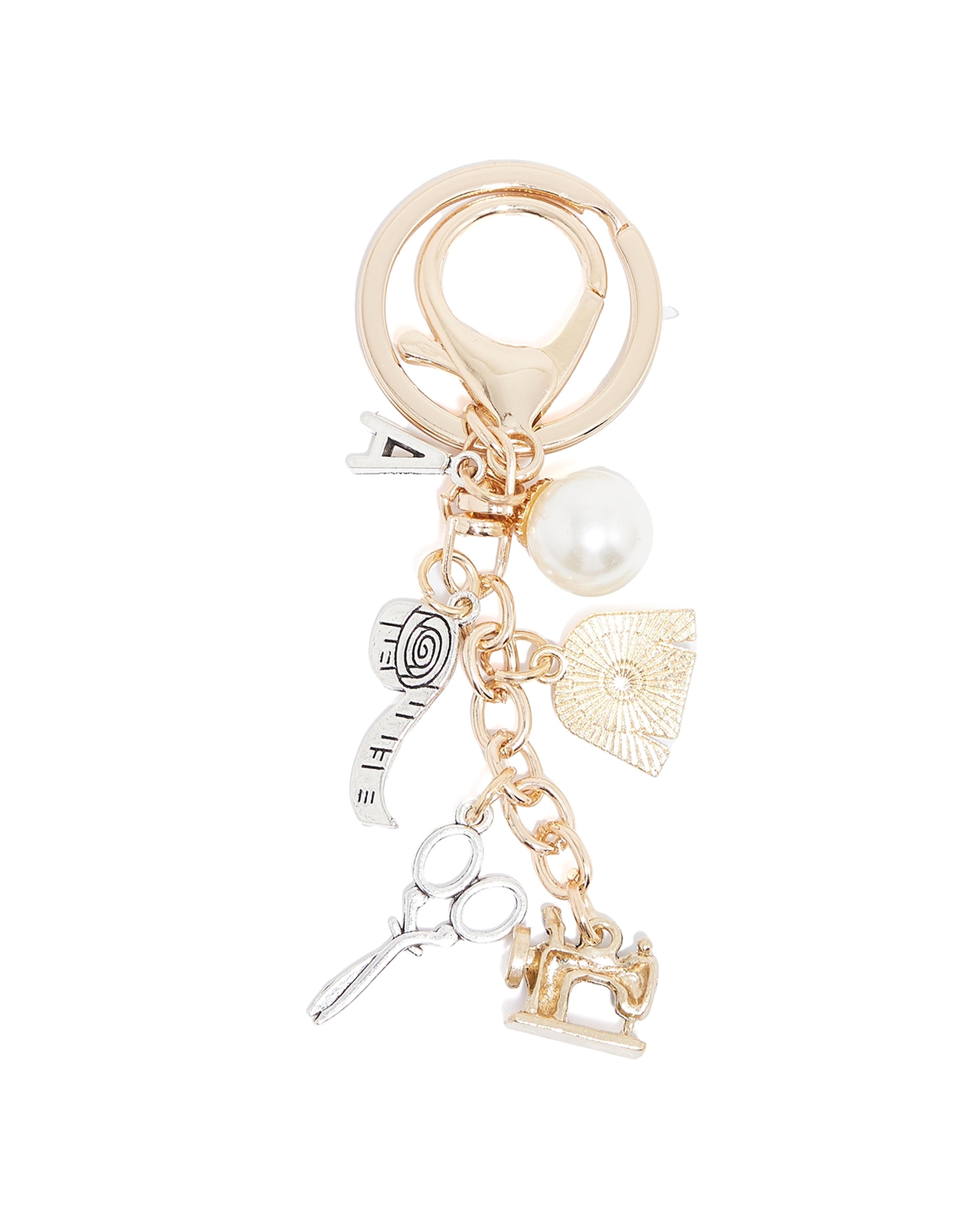 Tailor Charm Keychain