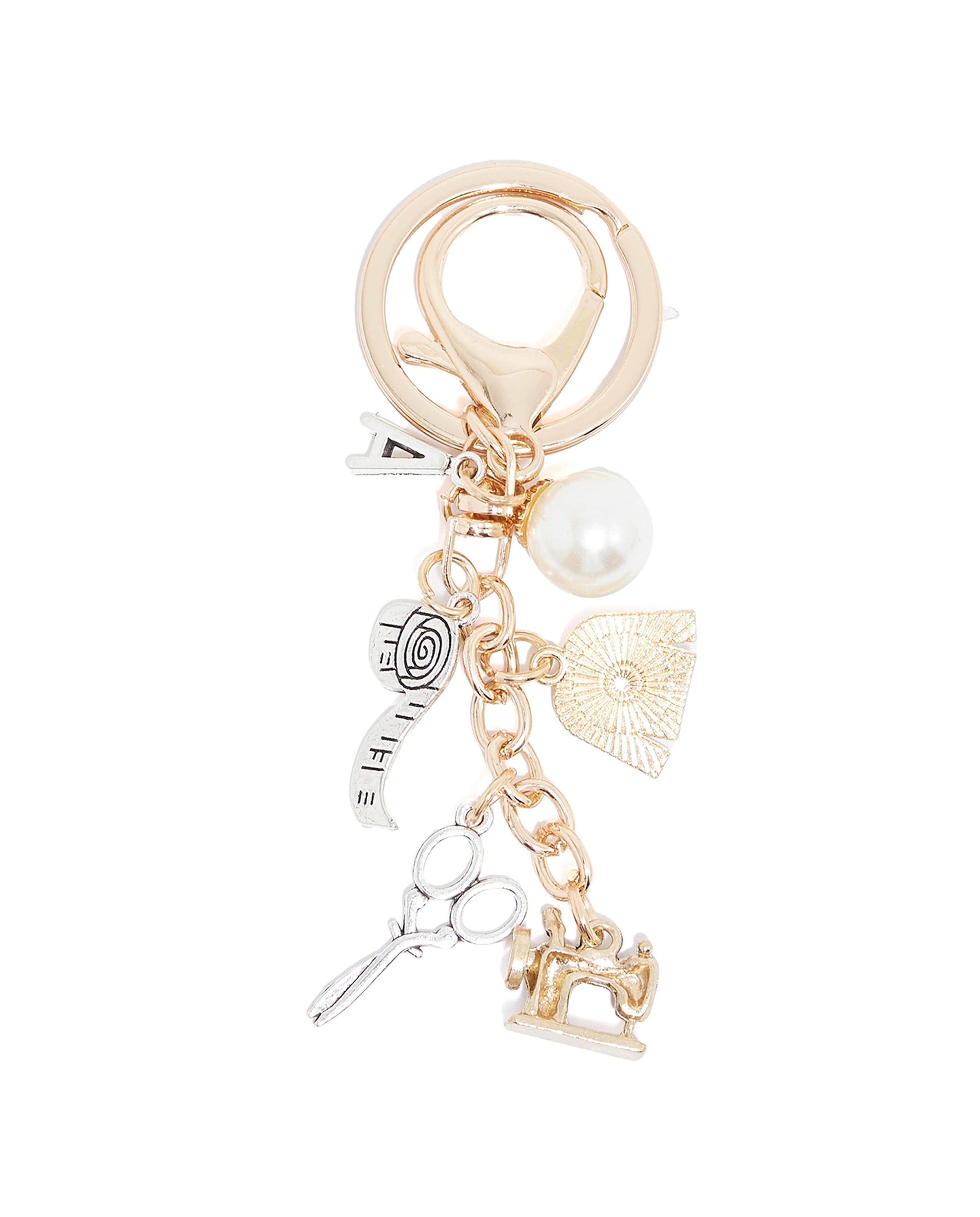 Tailor Charm Keychain
