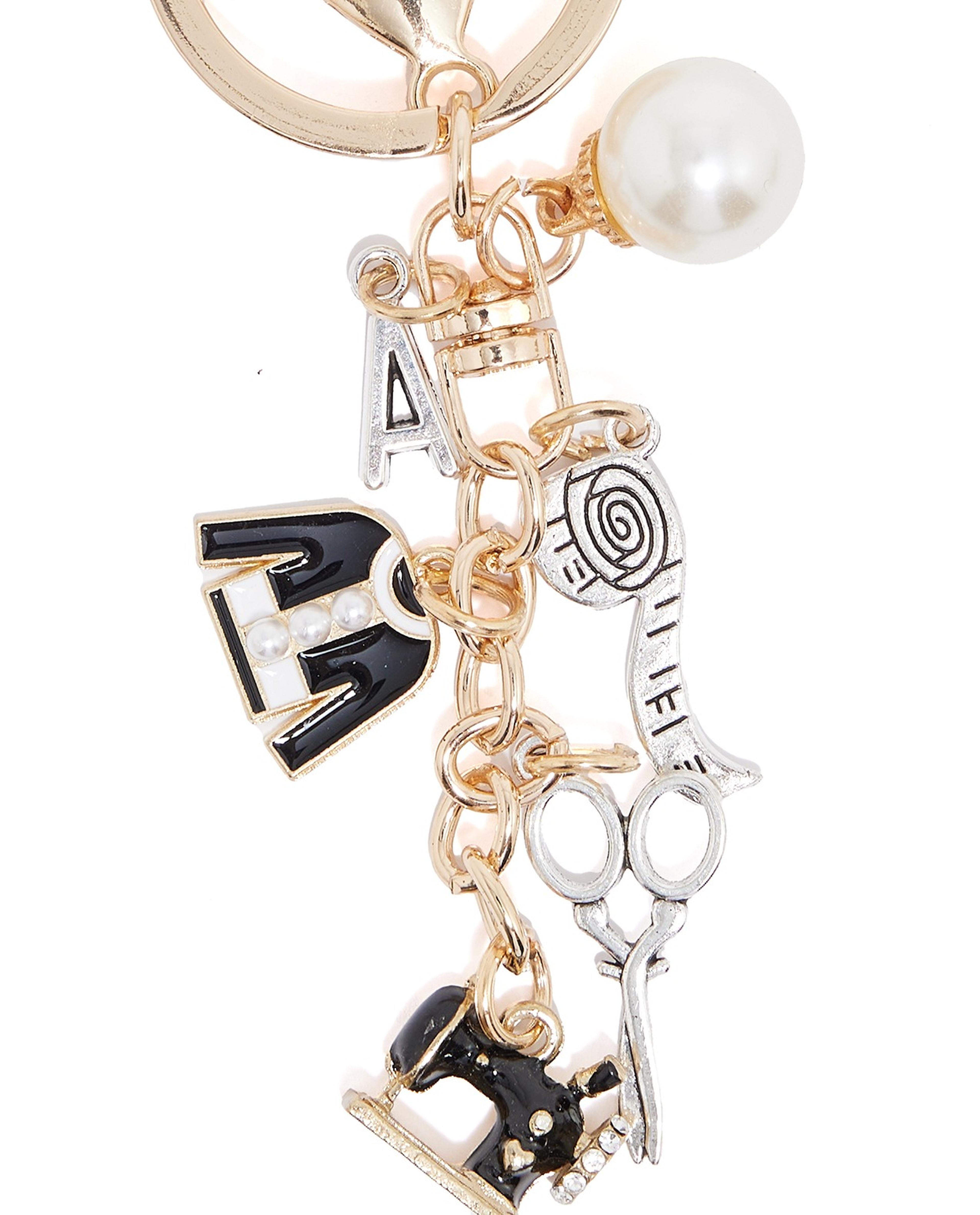 Tailor Charm Keychain