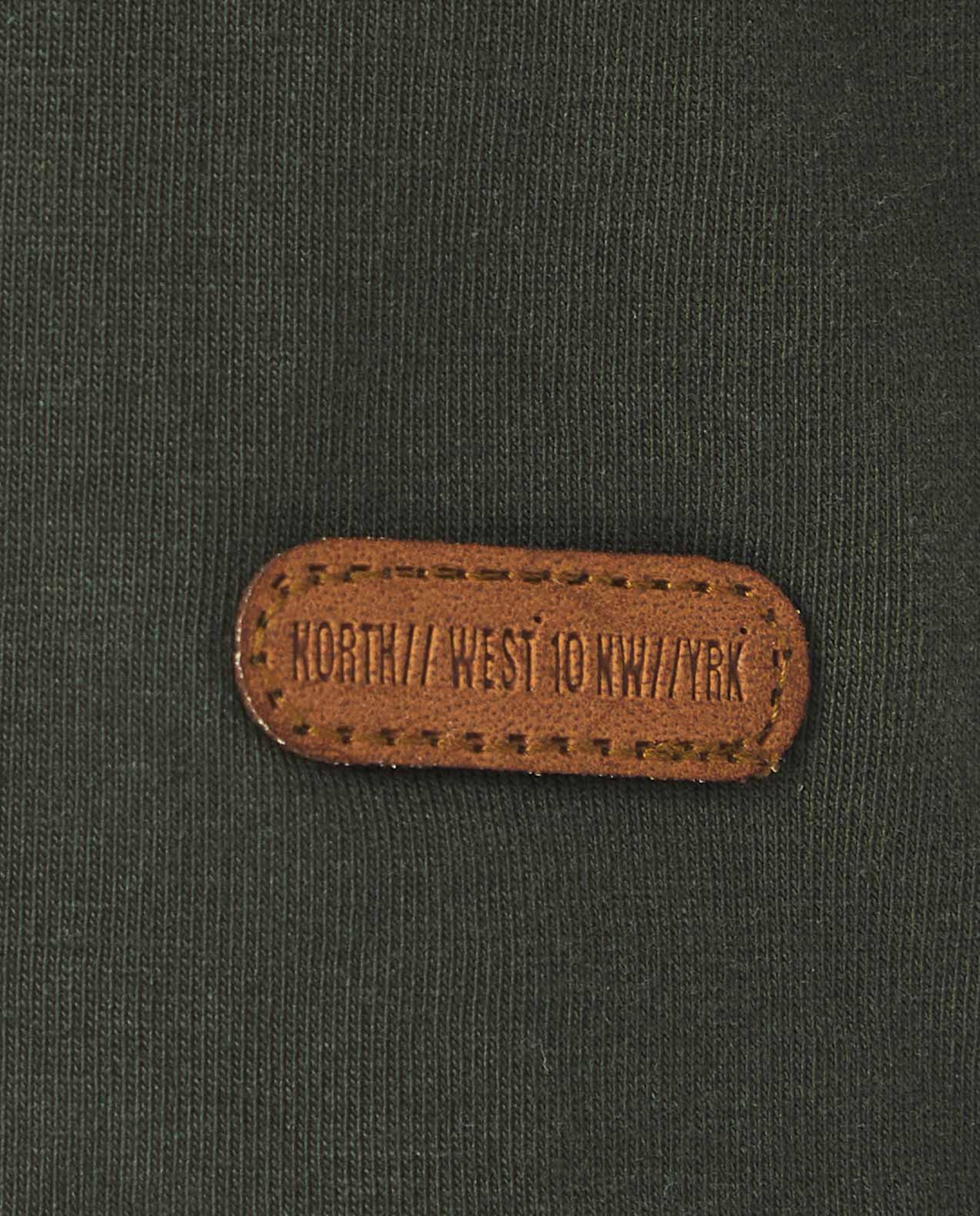 Solid T-Shirt with Turtleneck and Long Sleeves