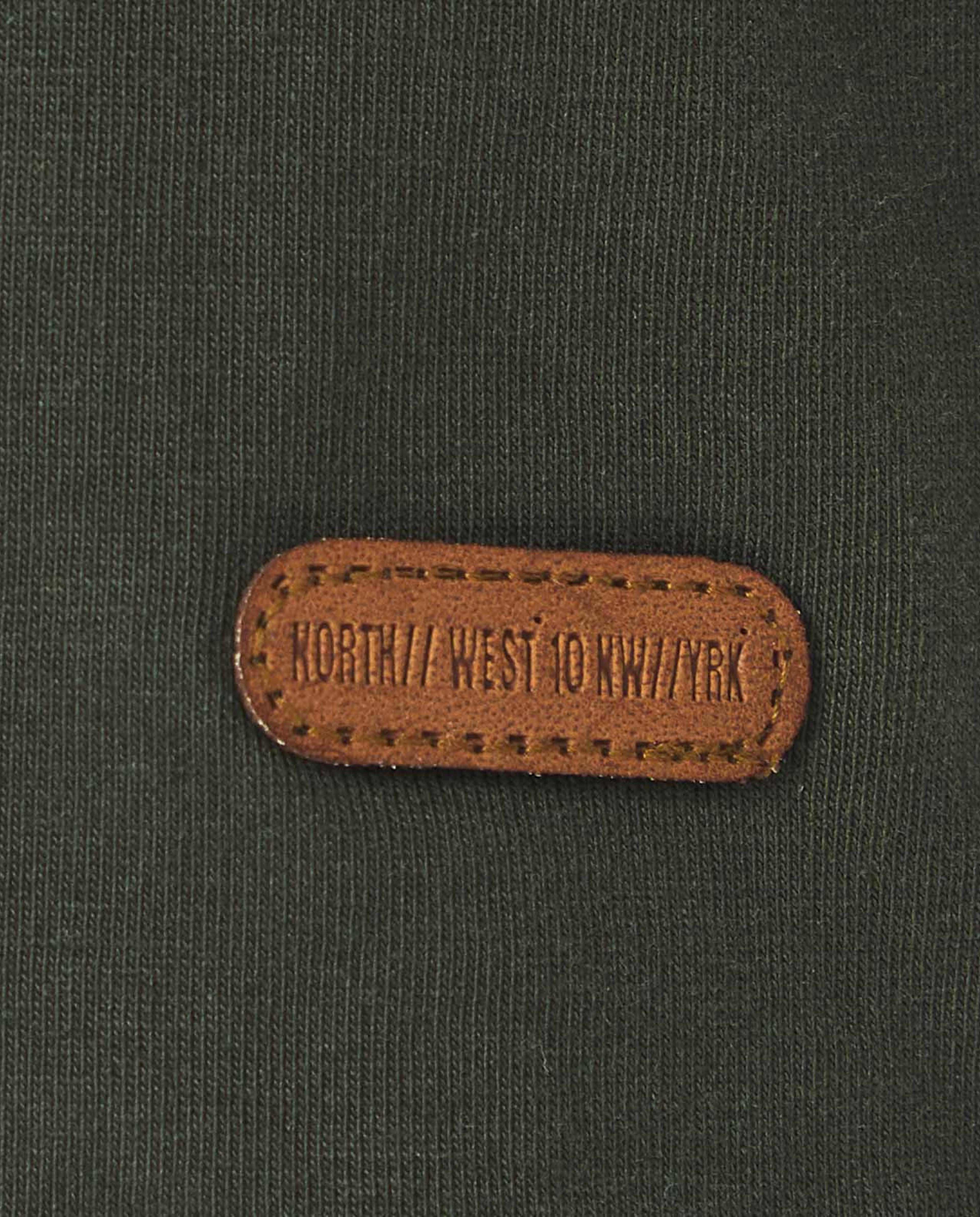 Solid T-Shirt with Turtleneck and Long Sleeves