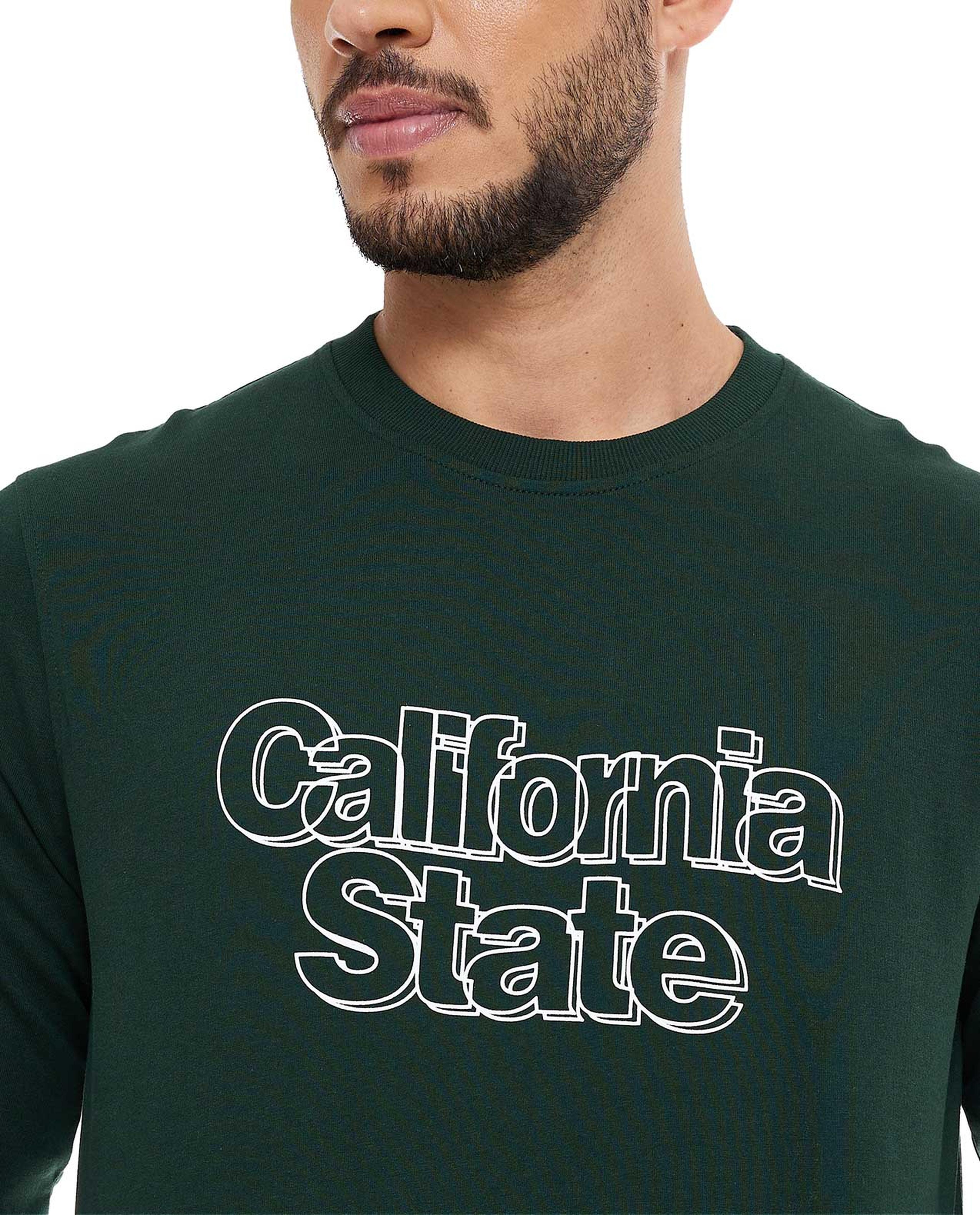 سويتشيرت بطبعة