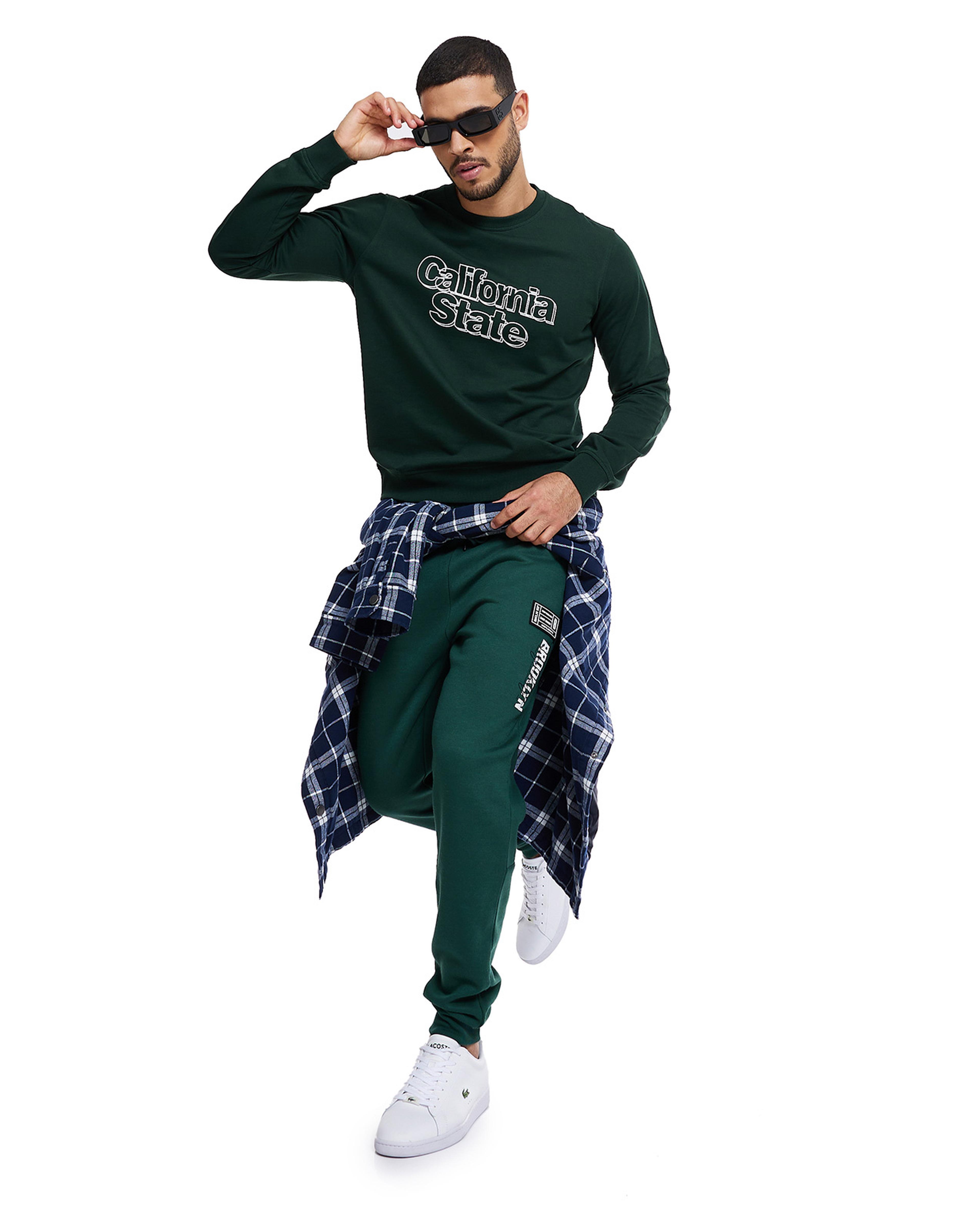 سويتشيرت بطبعة