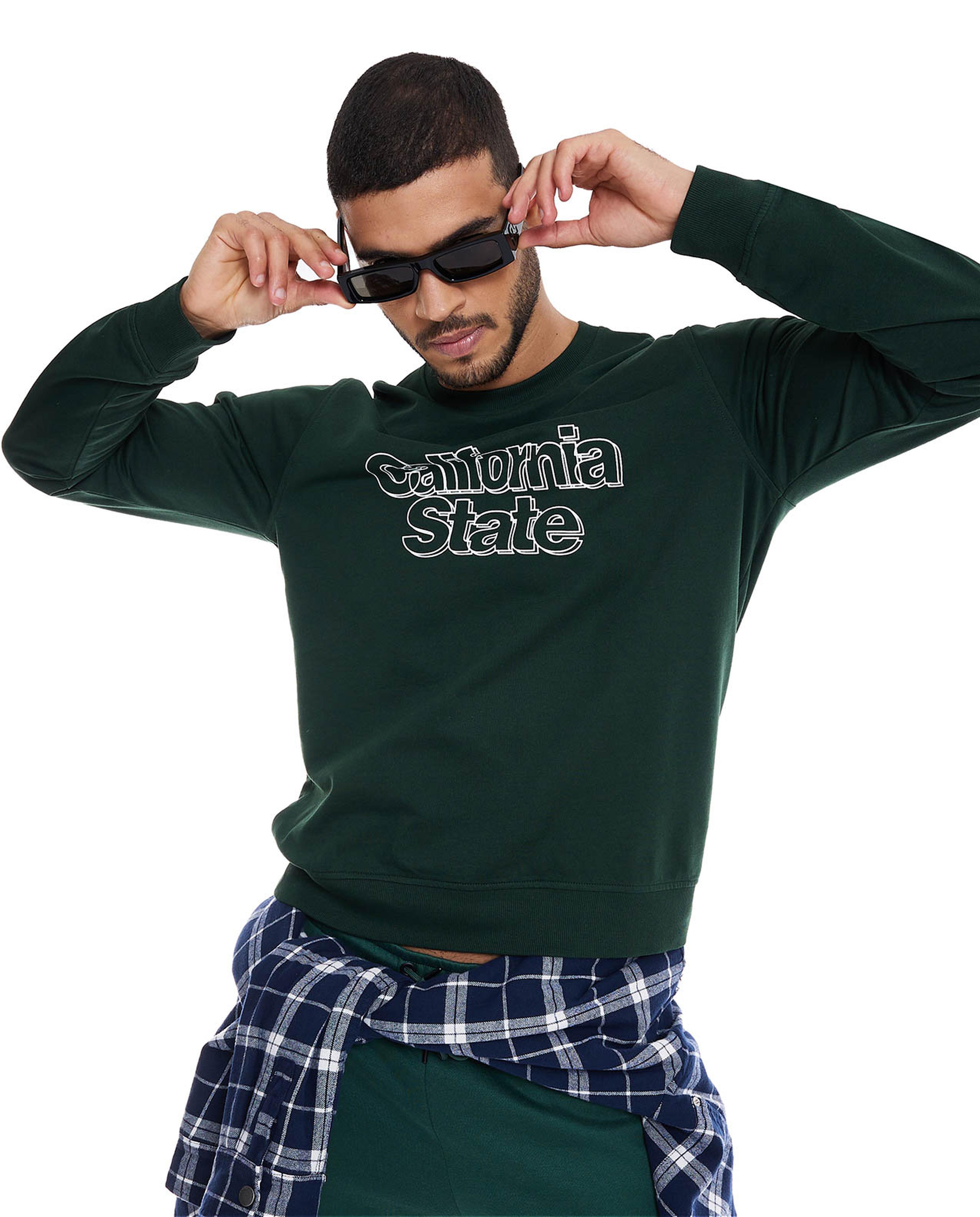 سويتشيرت بطبعة