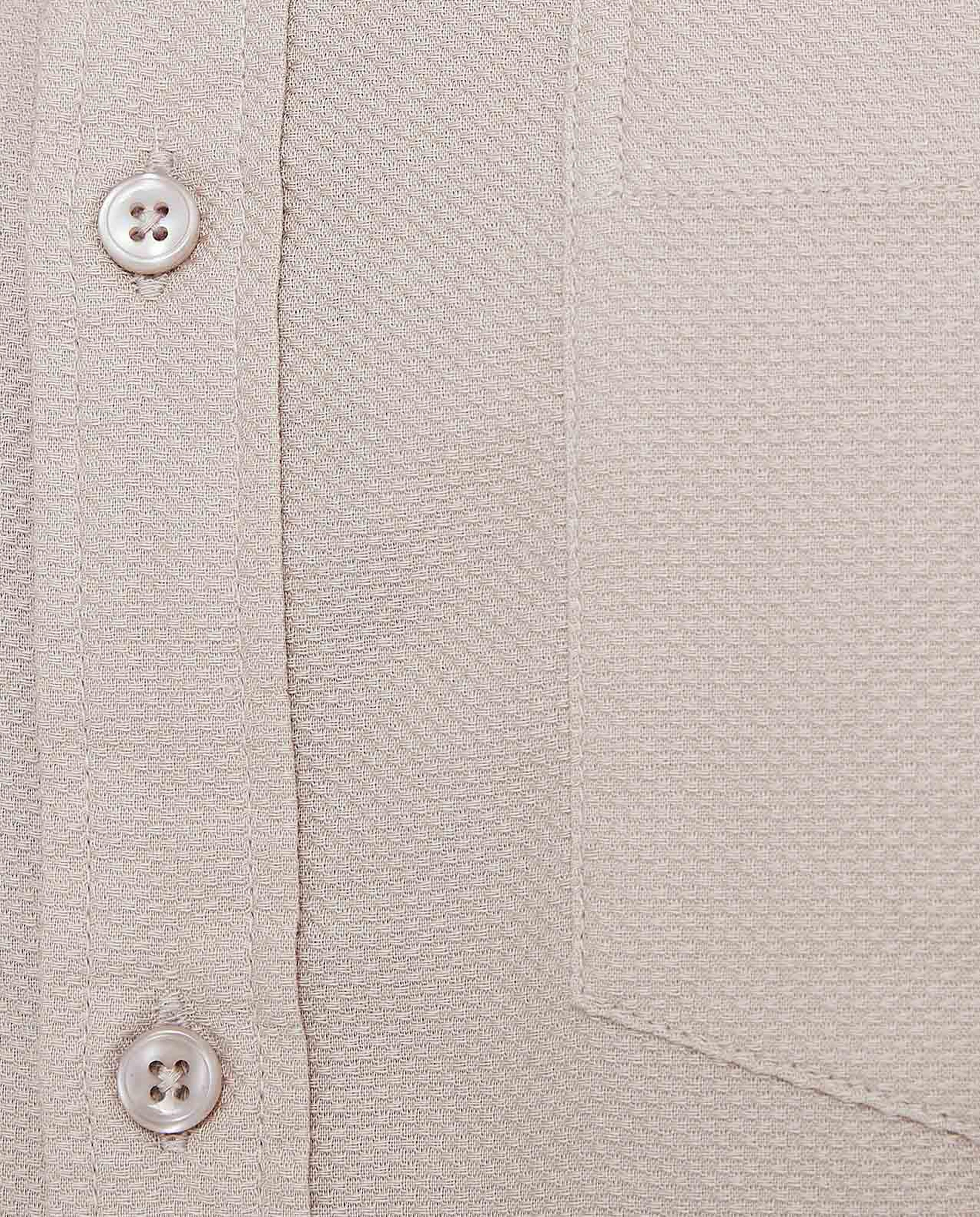 قميص بأكمام قصيرة بياقة كلاسيكية سادة