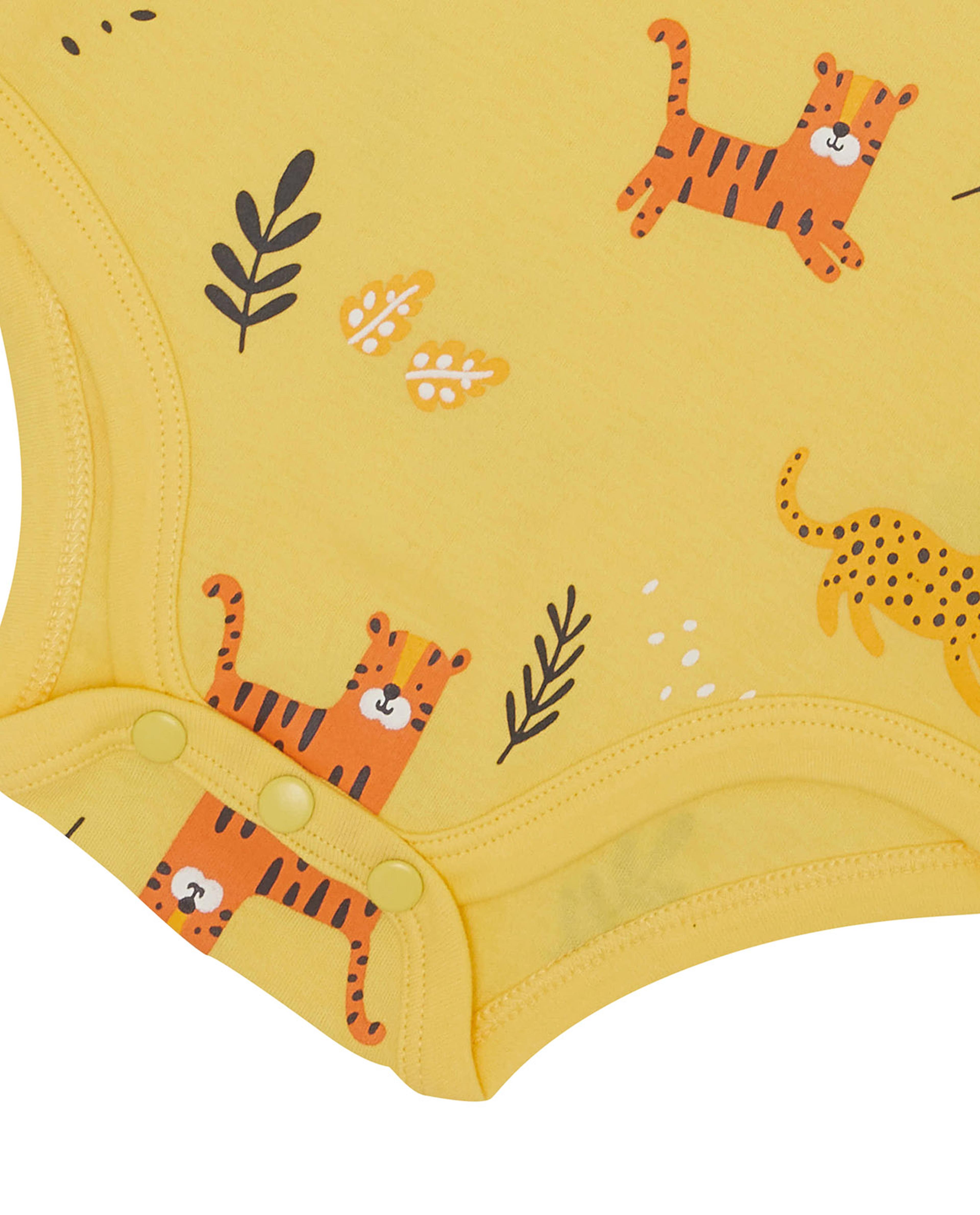 Printed Bodysuit with Long Sleeves