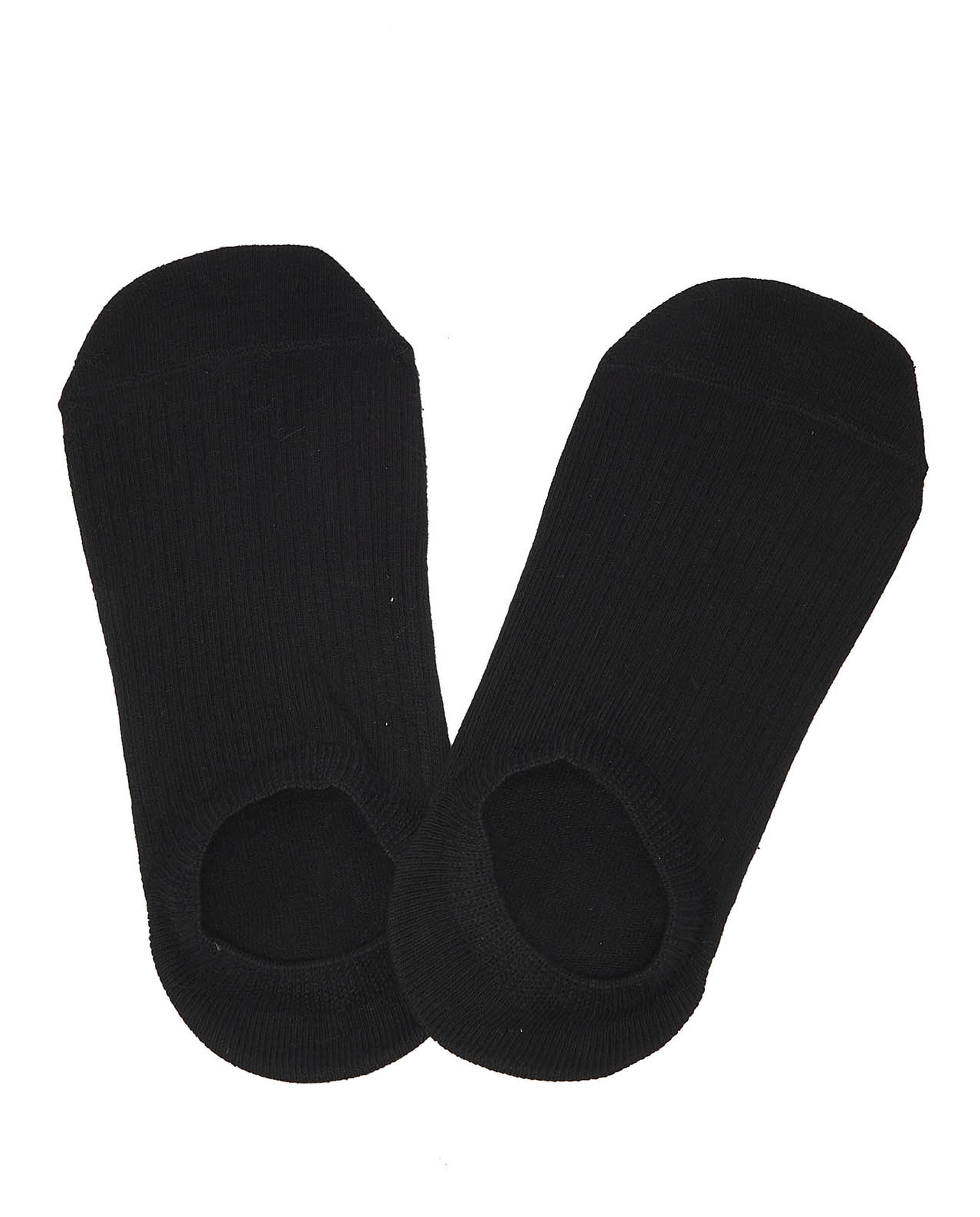 جوارب مخفية سادة - 3 أزواج