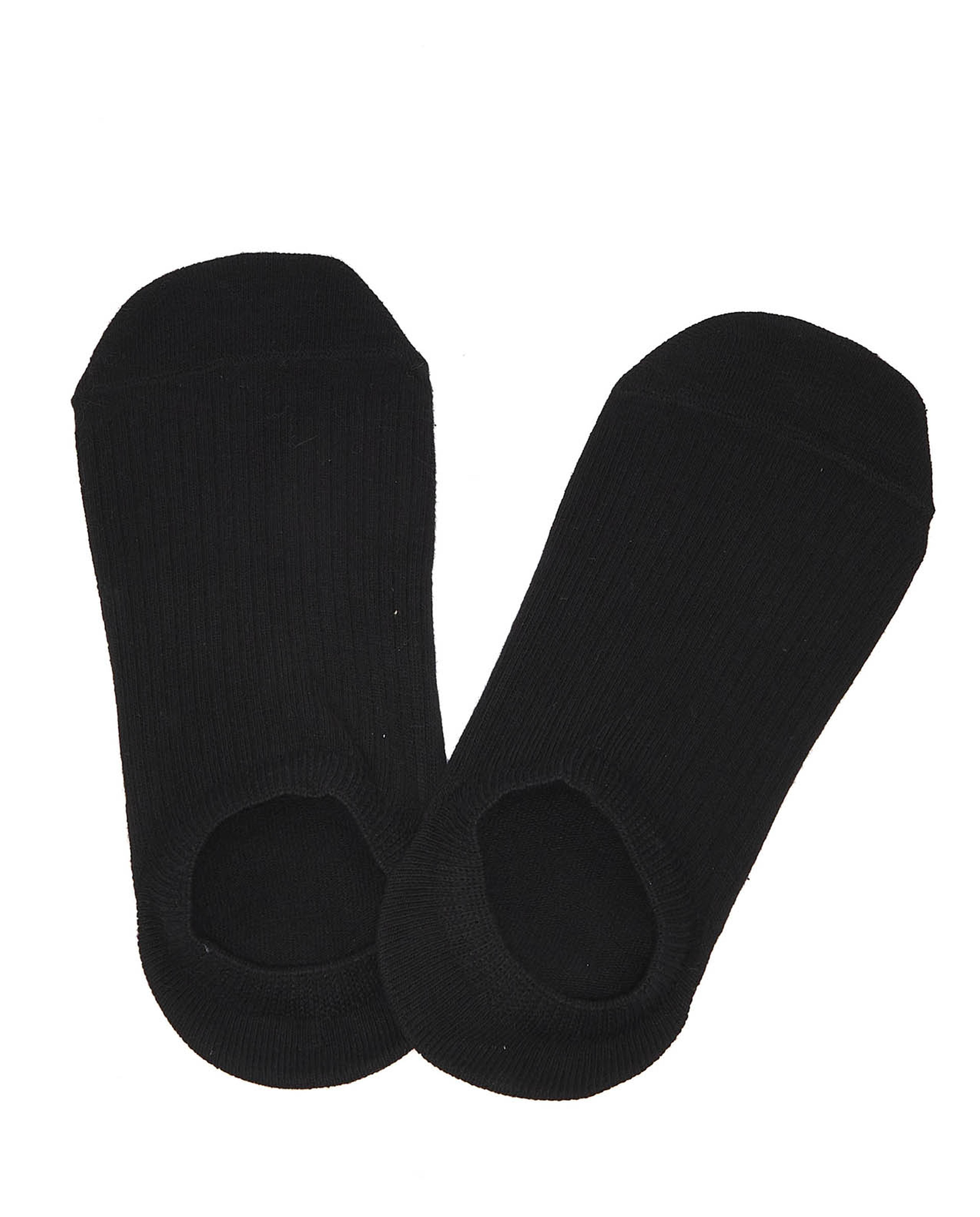 جوارب مخفية سادة - 3 أزواج