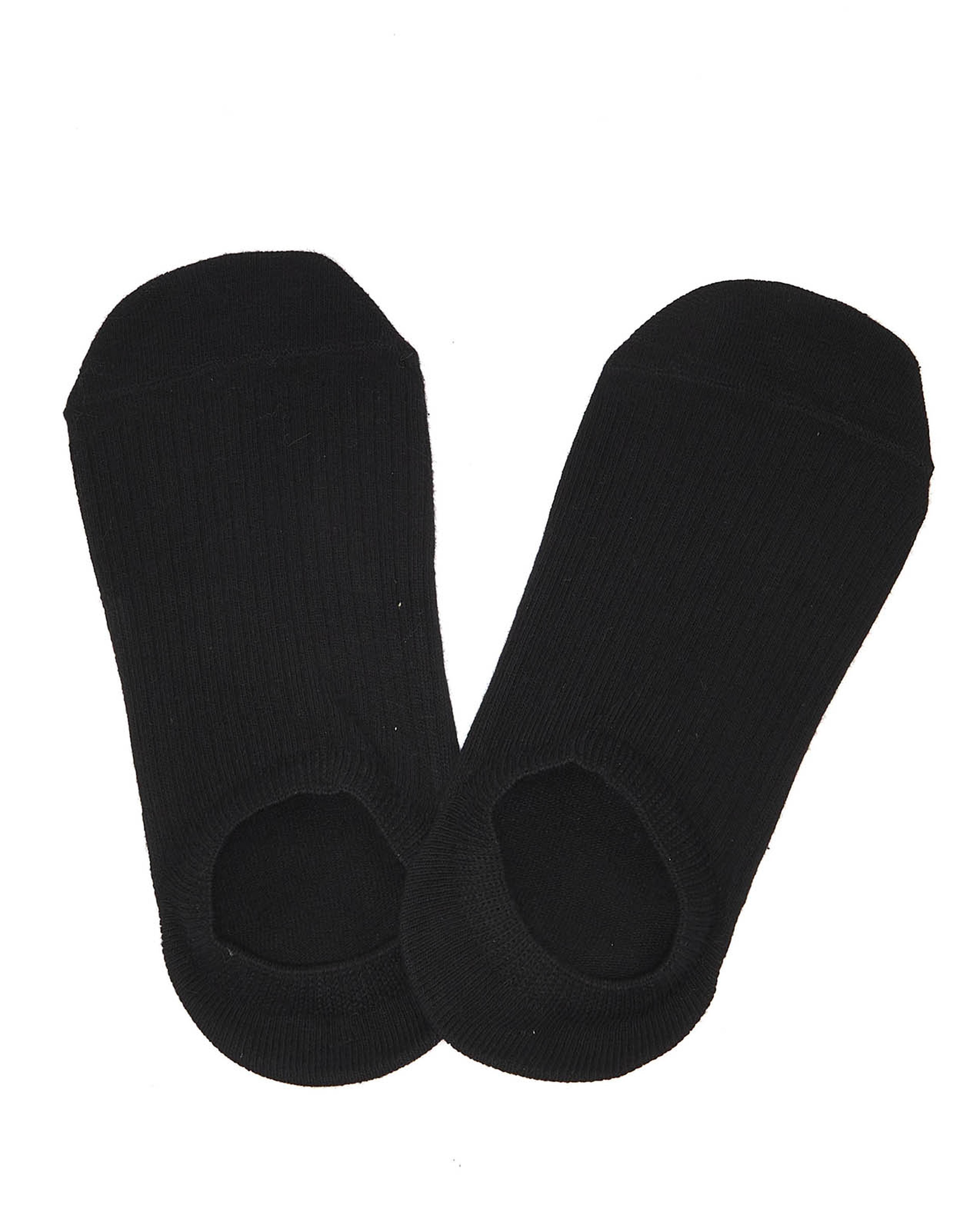 جوارب مخفية سادة - 3 أزواج