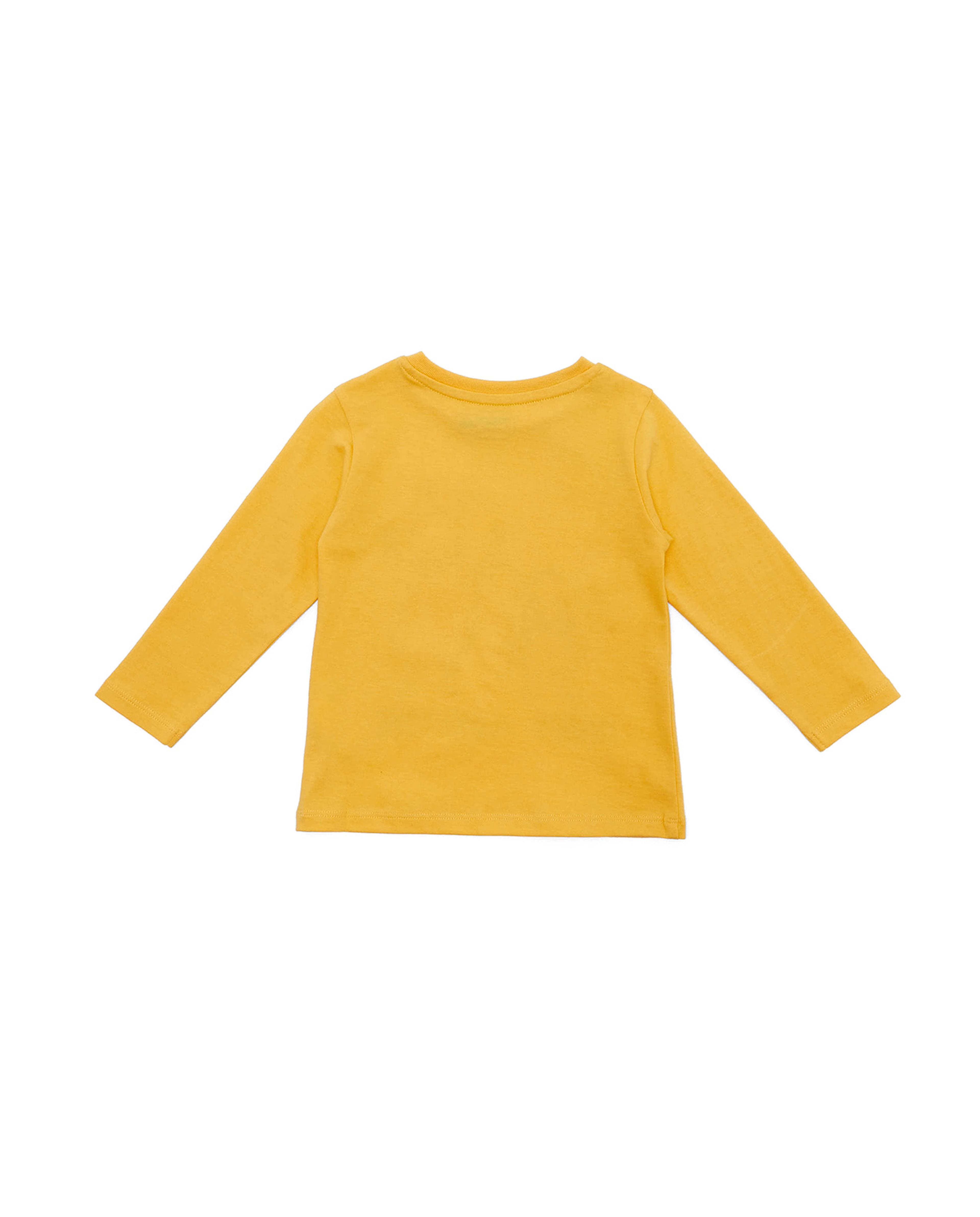 تيشيرت بأكمام طويلة وطبعة