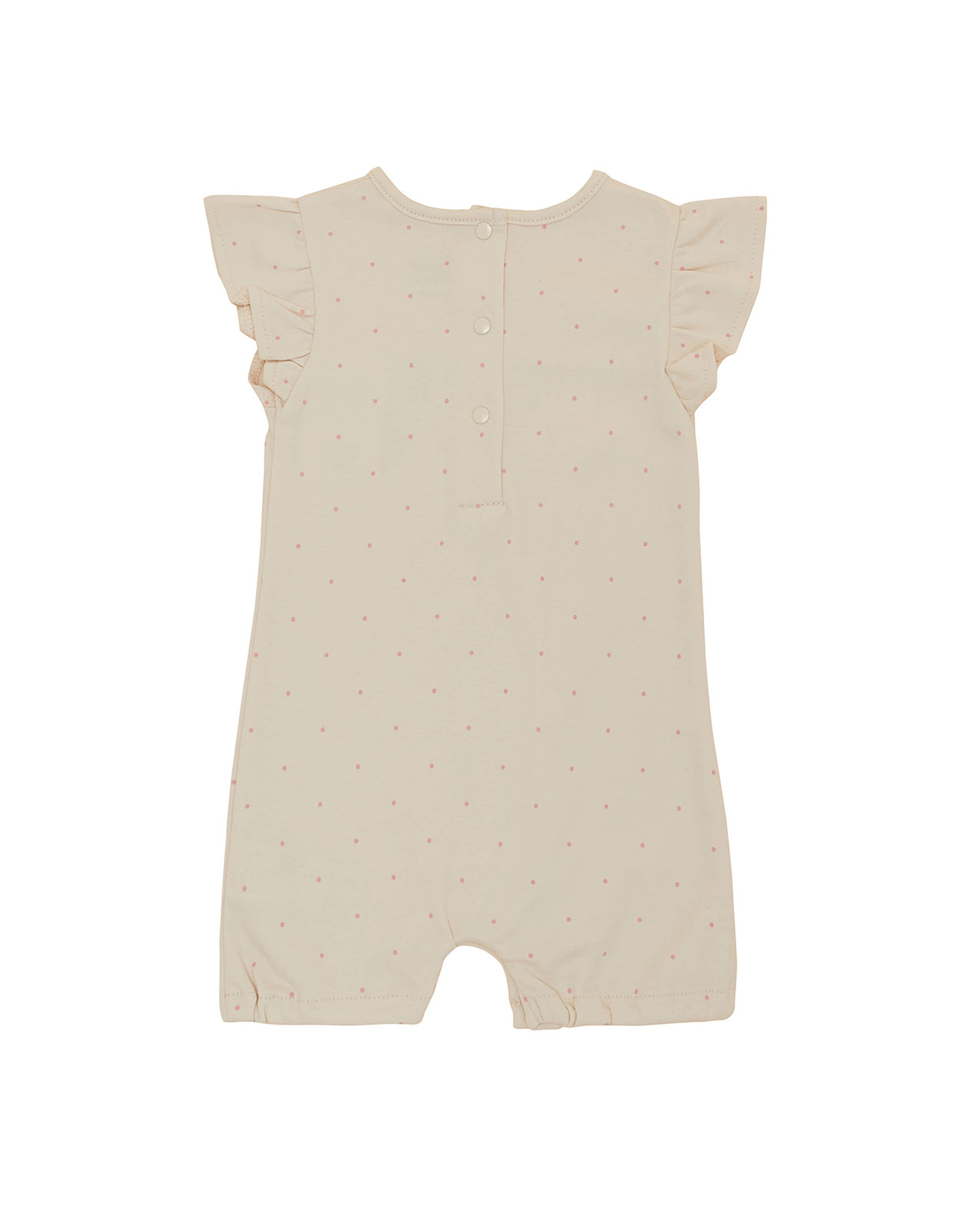 ثوب فضفاض مطرز بأكمام كشكش