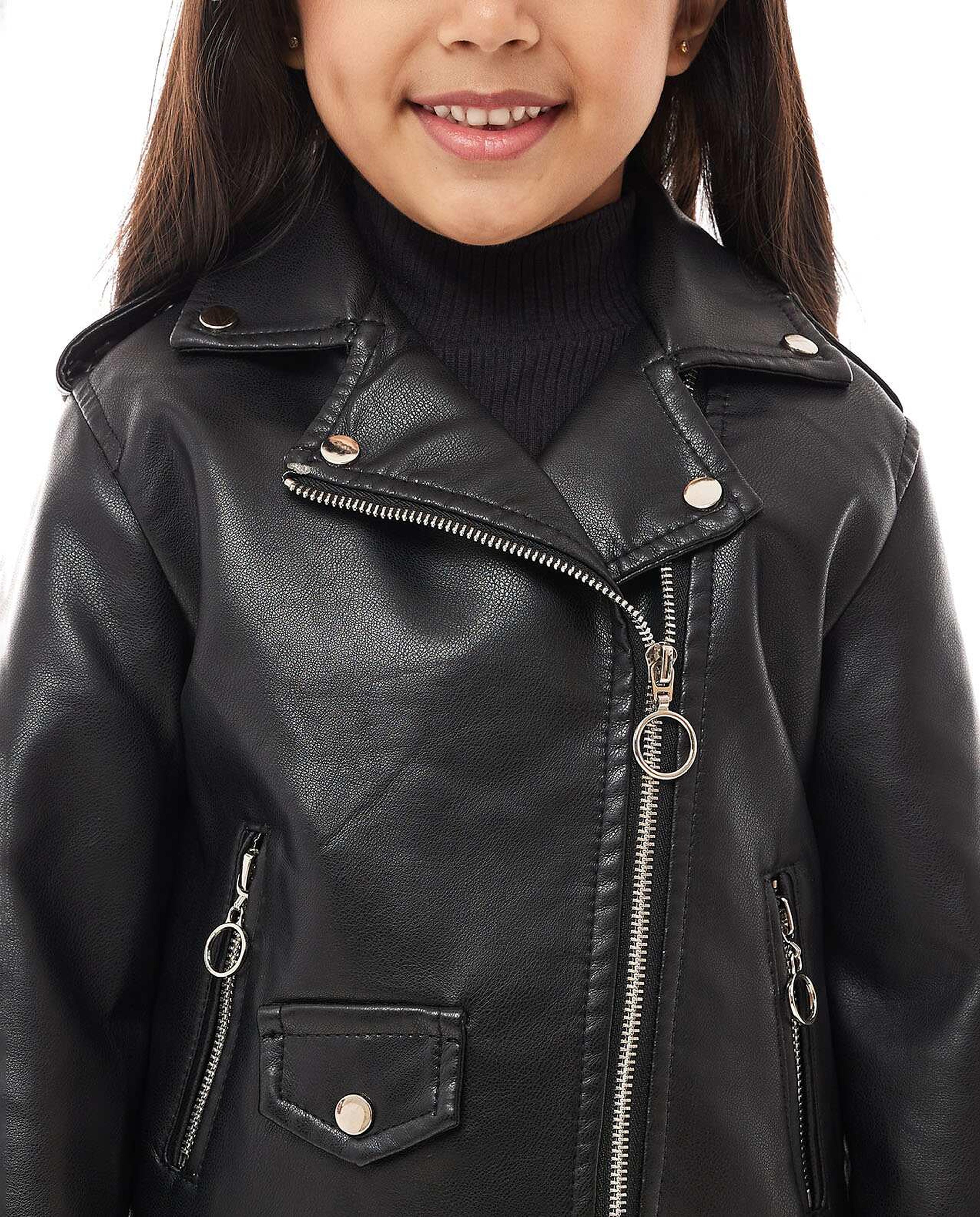 جاكيت سادة بسحاب