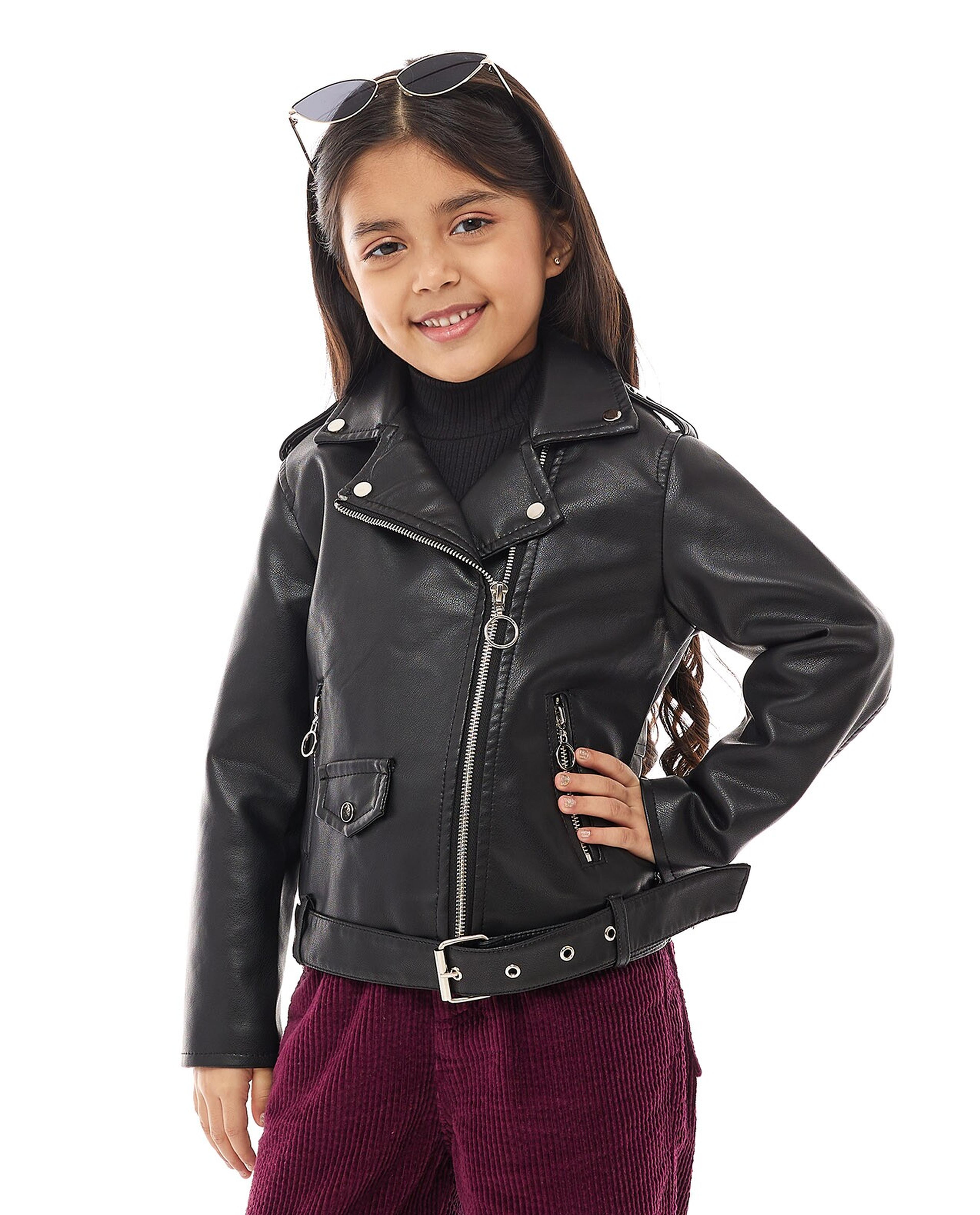 جاكيت سادة بسحاب