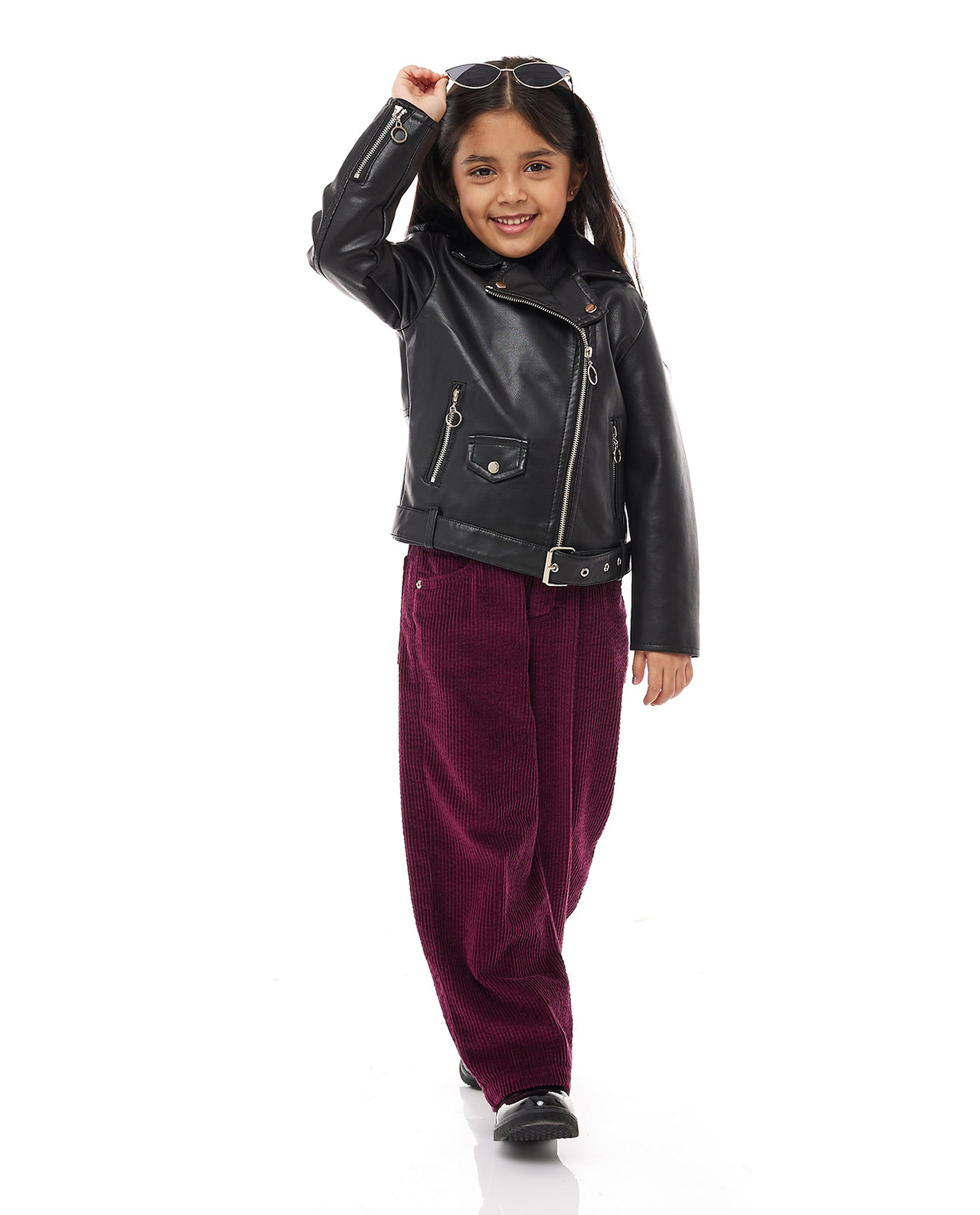 جاكيت سادة بسحاب