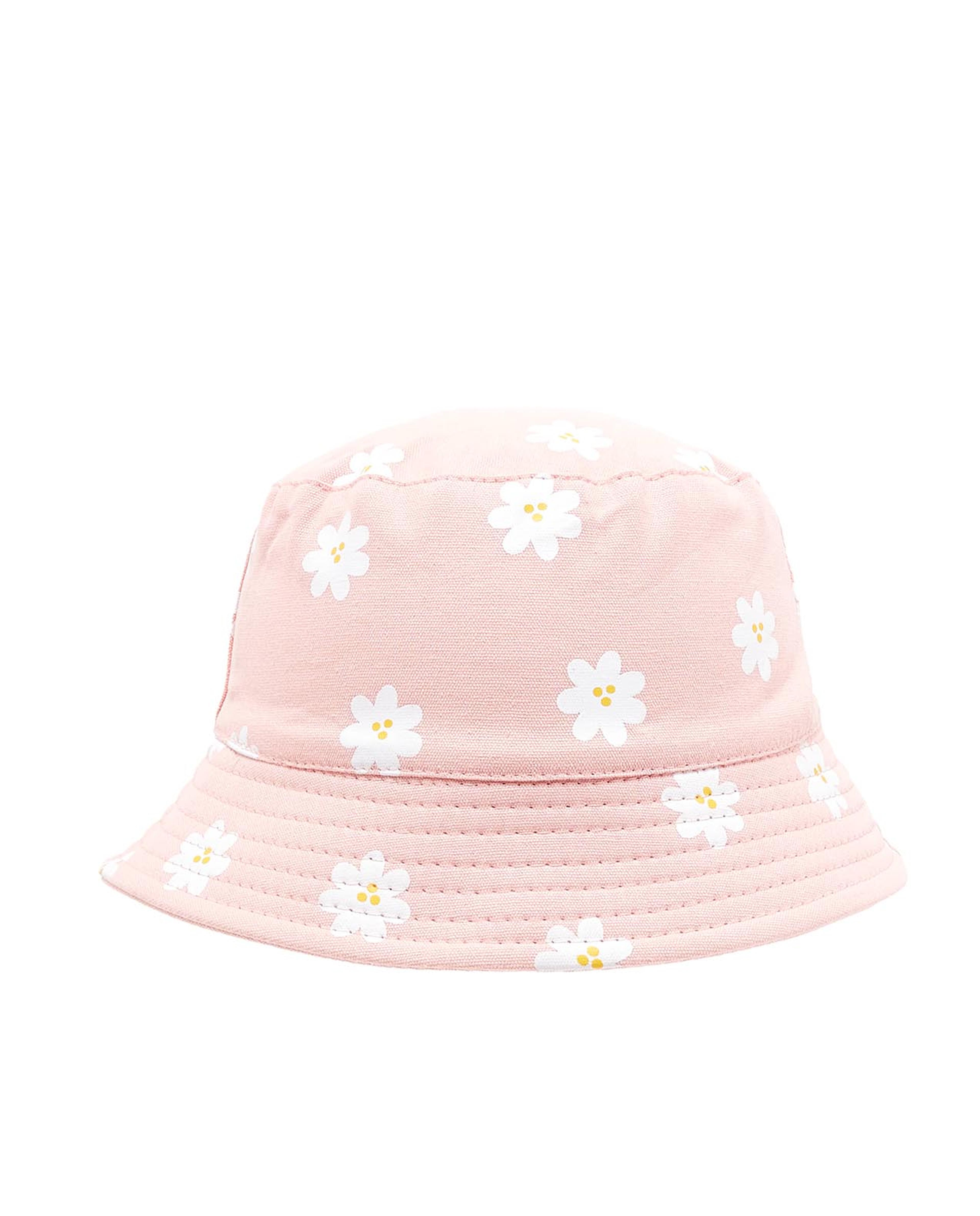 قبعة باكت بطبعة زهور